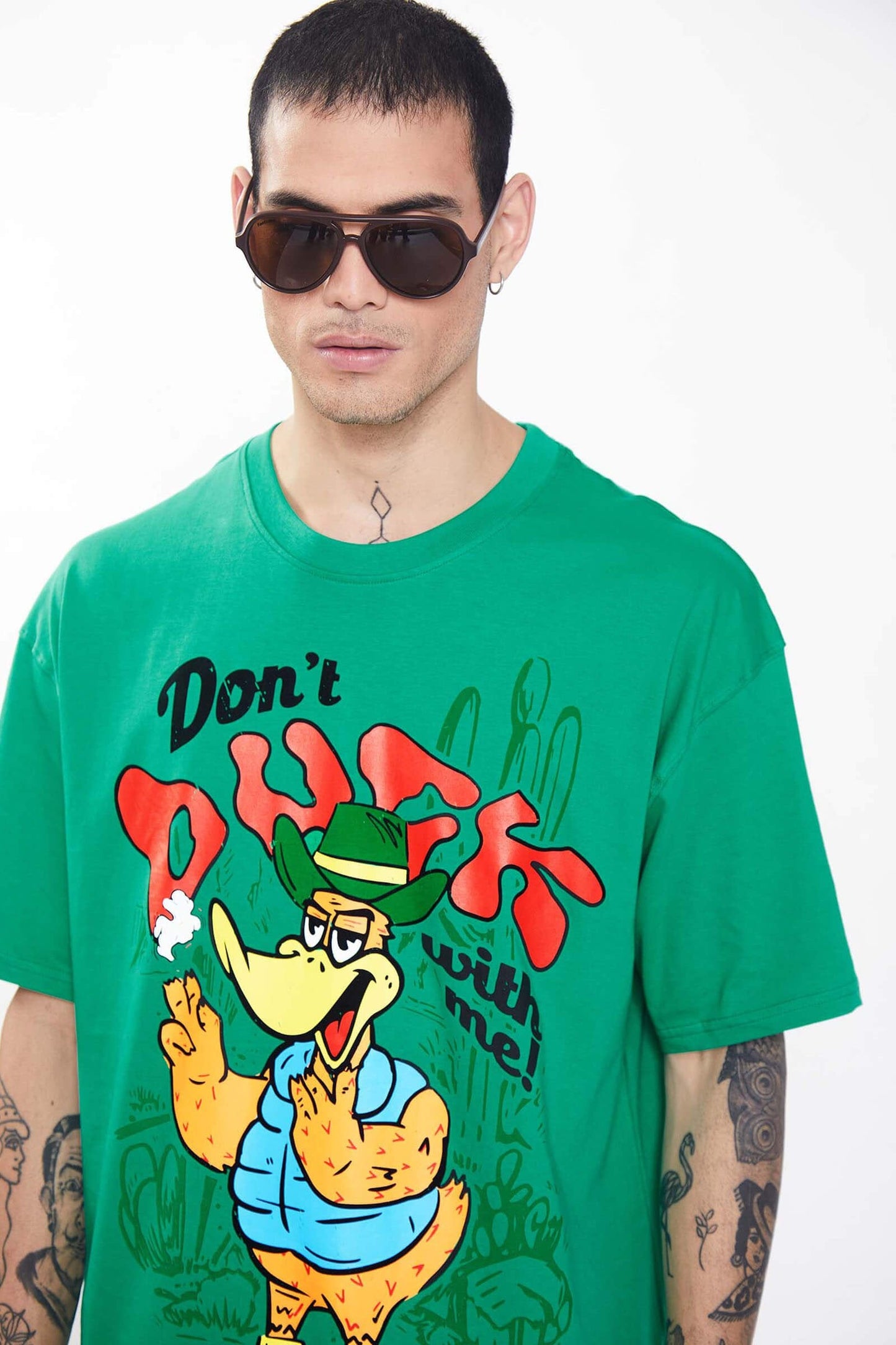 Don't Duck With Me Oversized T-Shirt