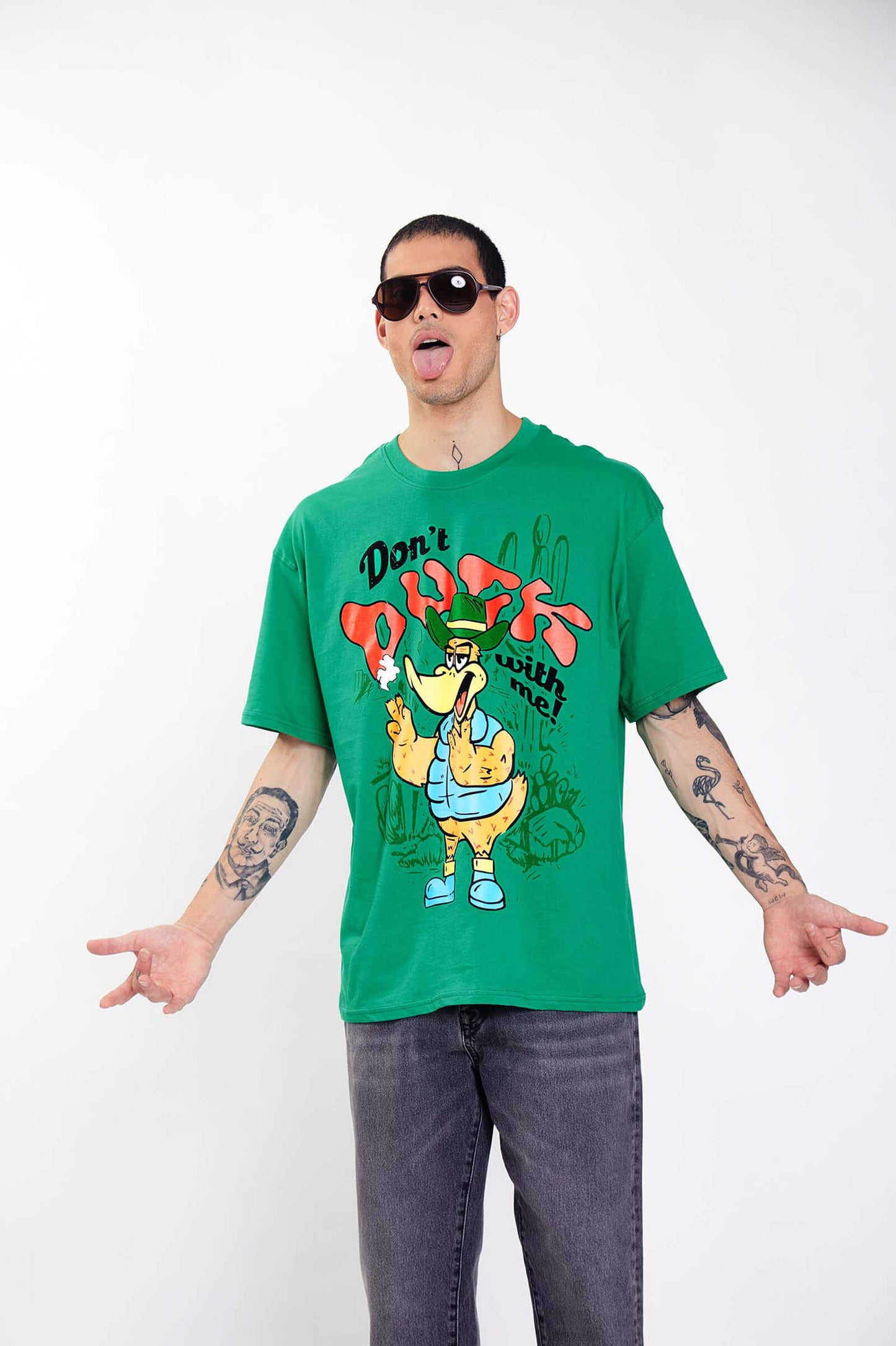 Don't Duck With Me Oversized T-Shirt
