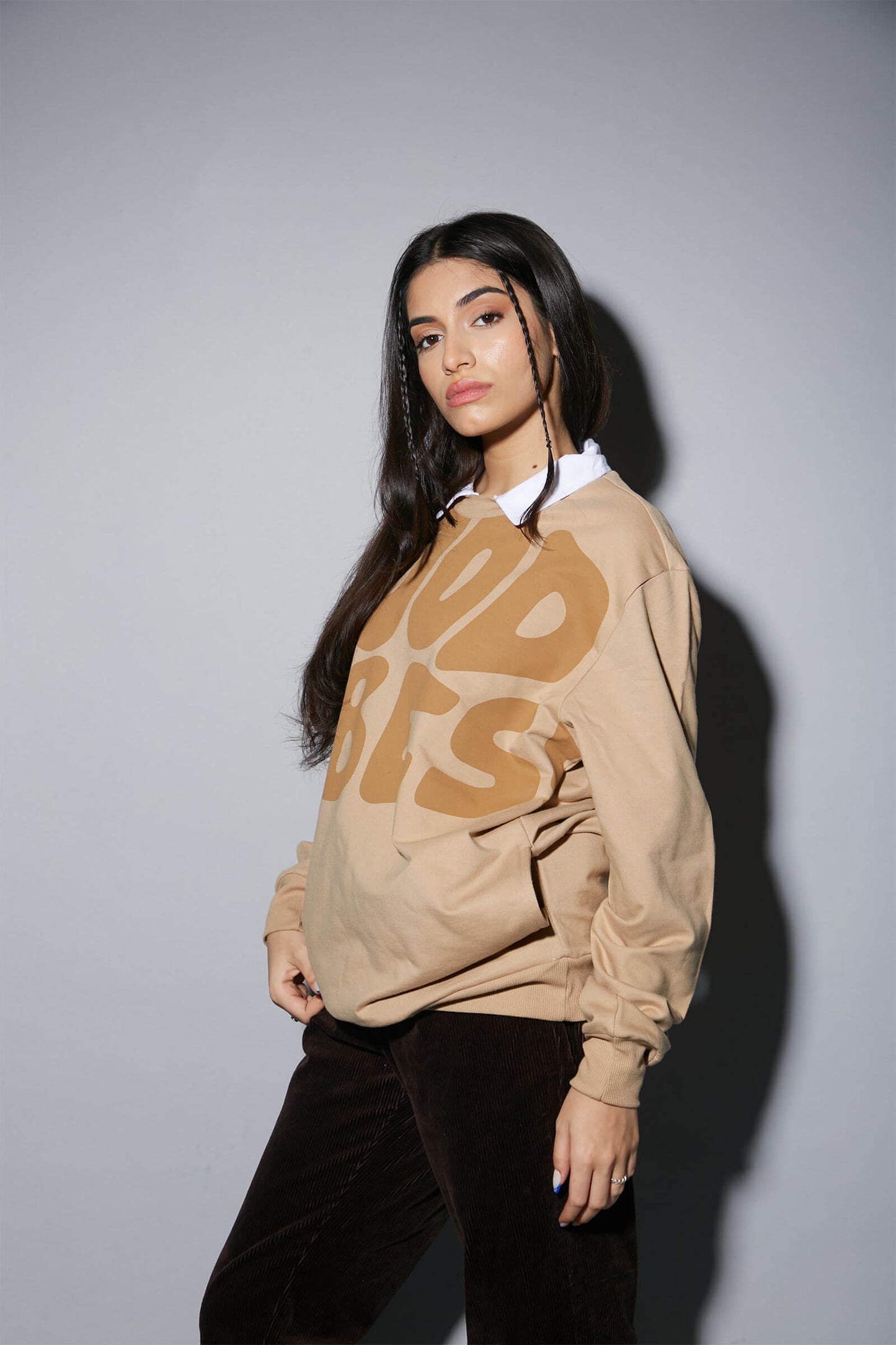 Good Vibes Oversized Heavyweight Sweatshirt