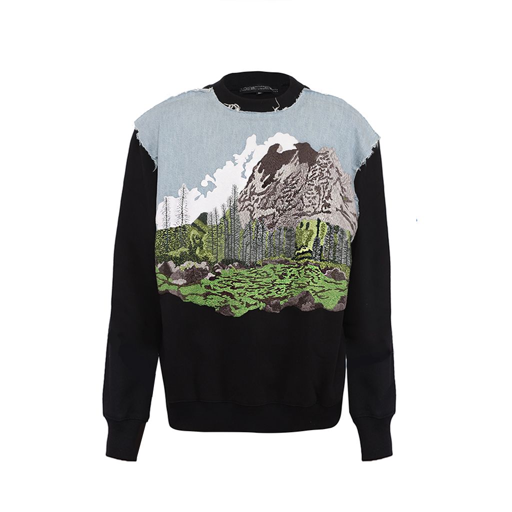 Handcrafted 'Mountains' Sweatshirt