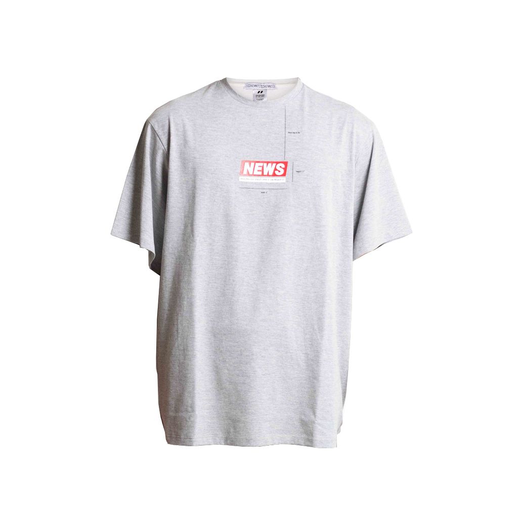 Huemn Capsule Drop: News T-Shirt (Grey)