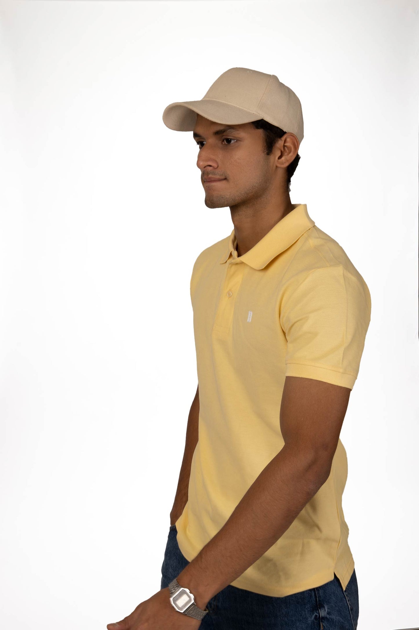 Pastel Yellow Polo - Prime Fitz