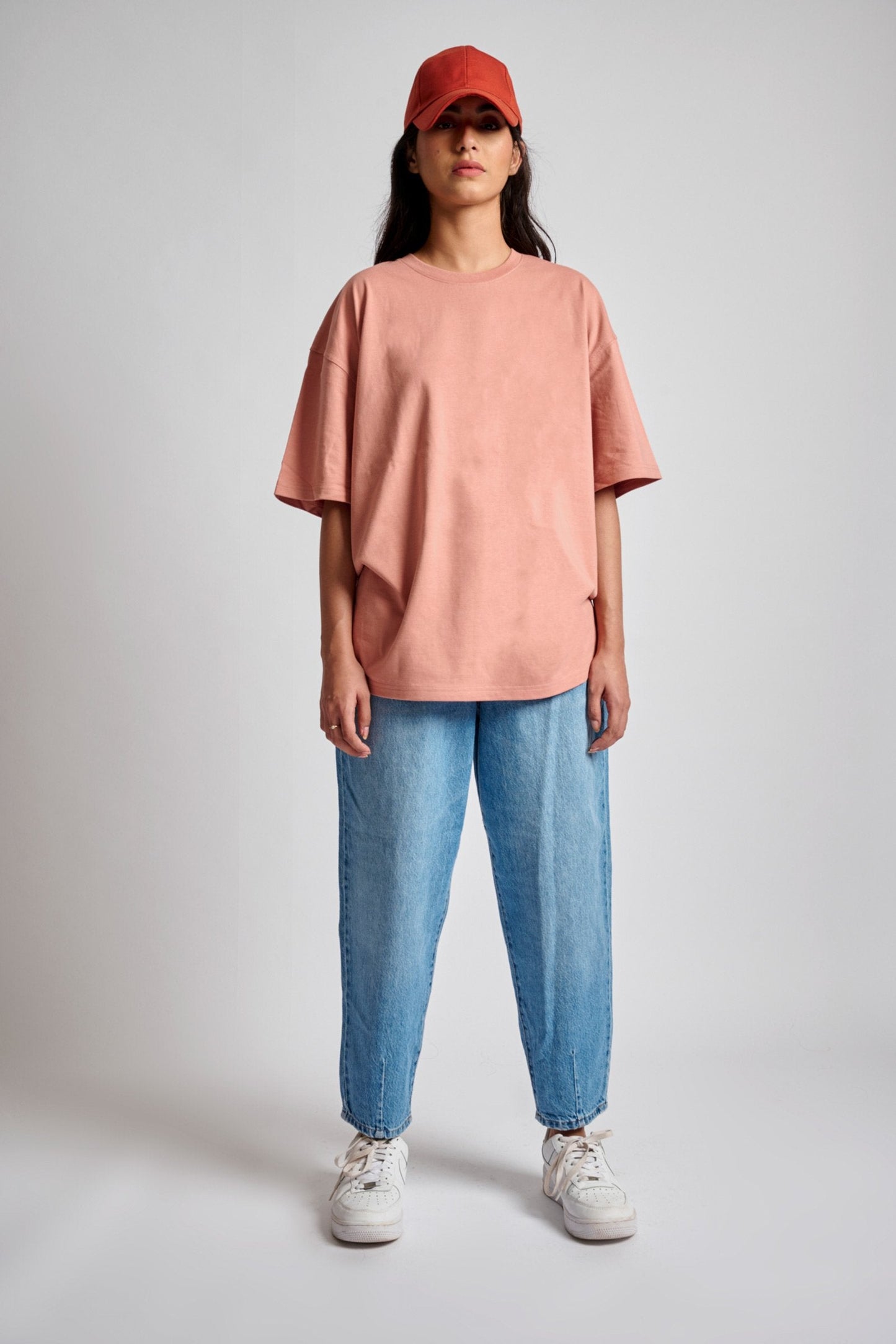 Peach Heavyweight Oversized T-shirt