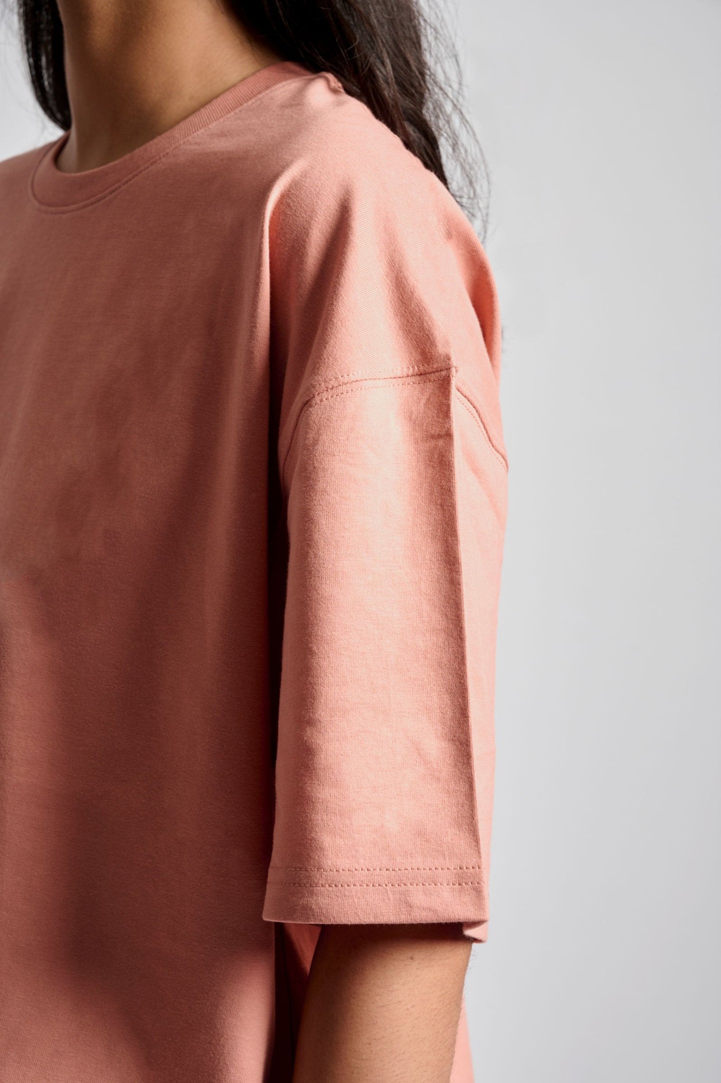 Peach Heavyweight Oversized T-shirt