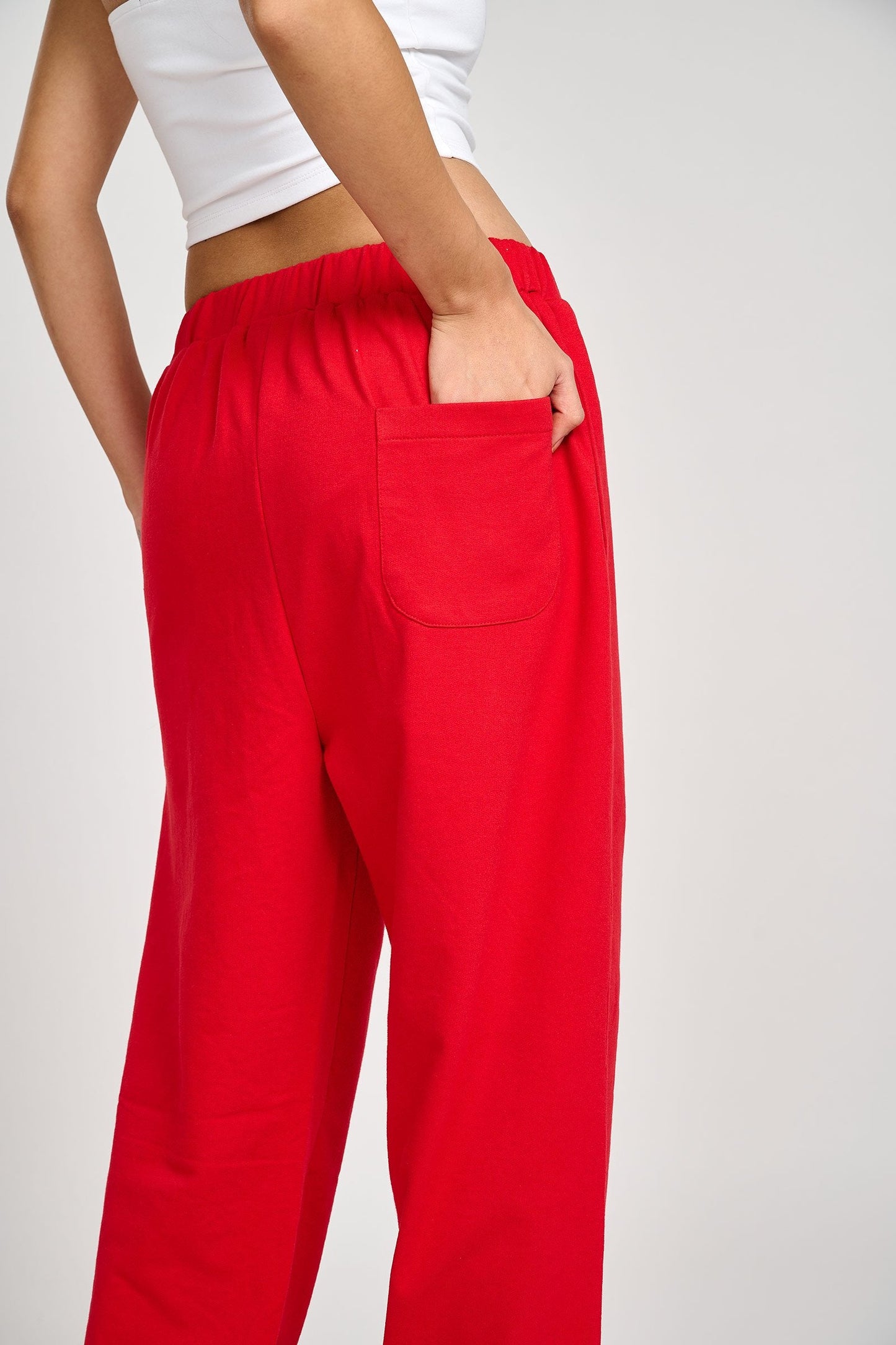 Red Self Love Joggers