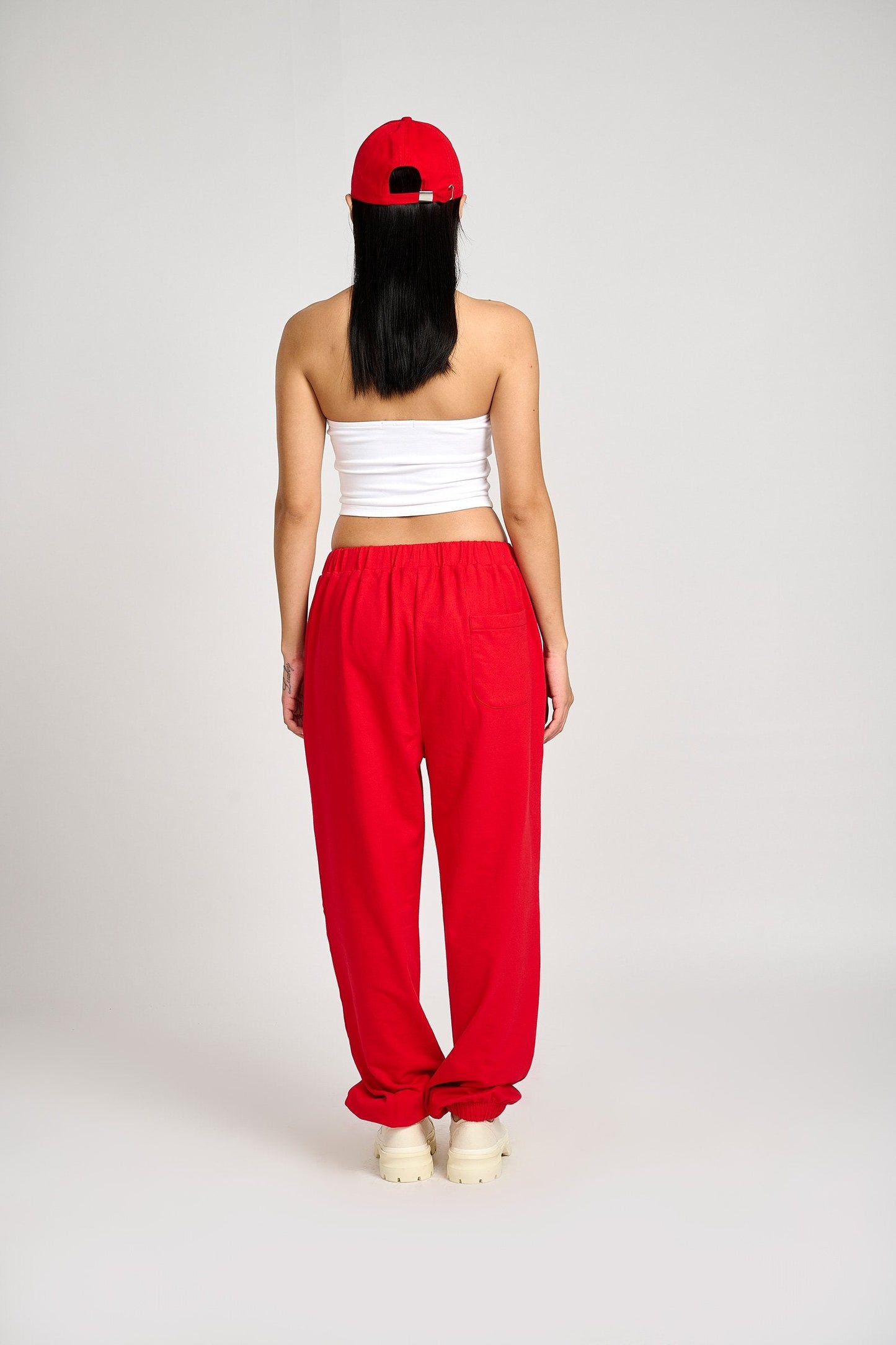 Red Self Love Joggers