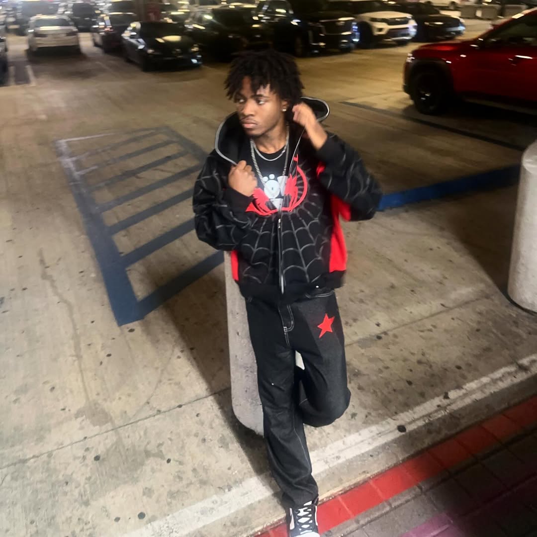 Spidey Society OG Black Zip-Up Jacket – Shadow Edition - Prime Fitz