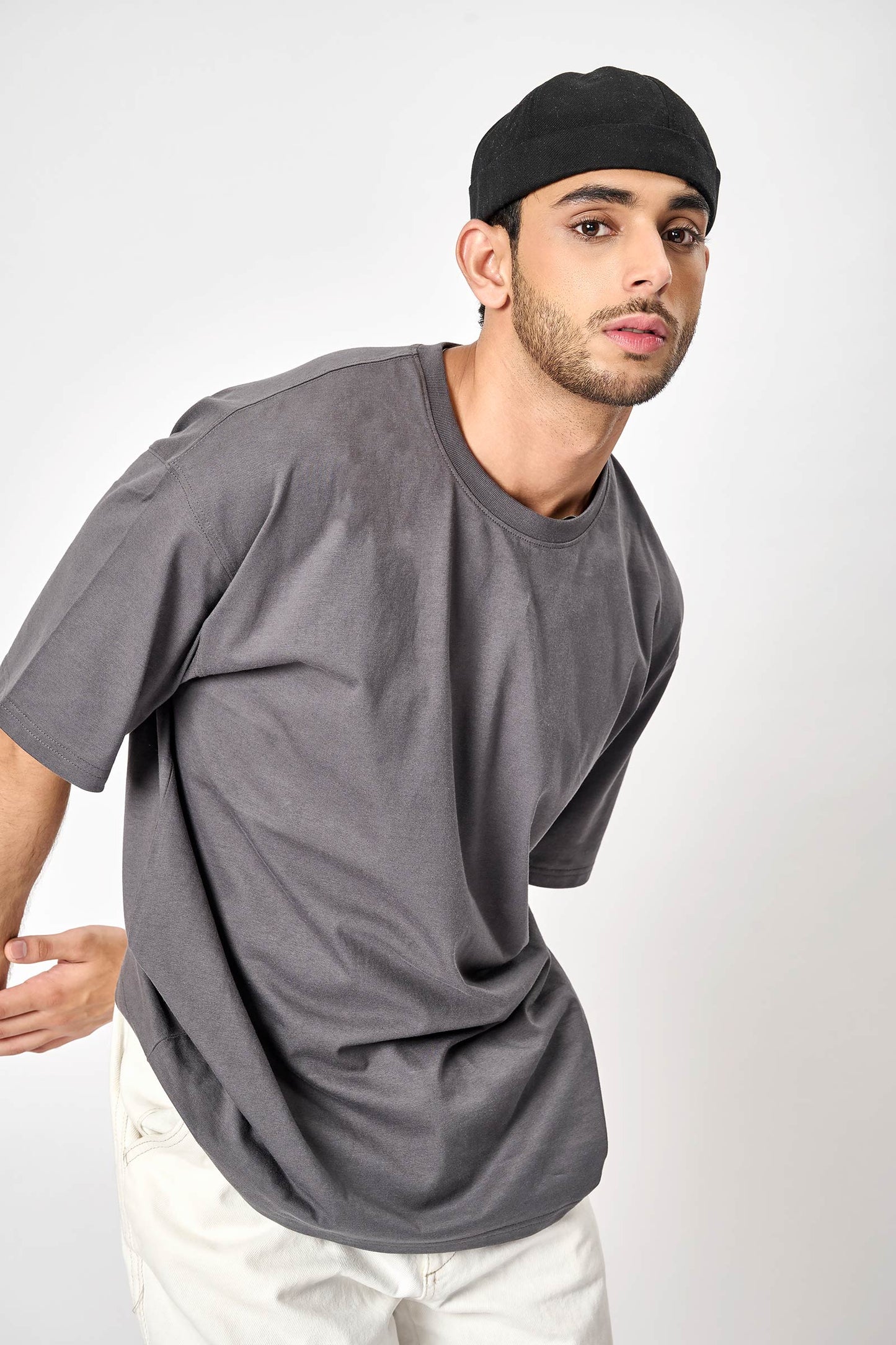Space Grey Heavyweight Oversized T-shirt