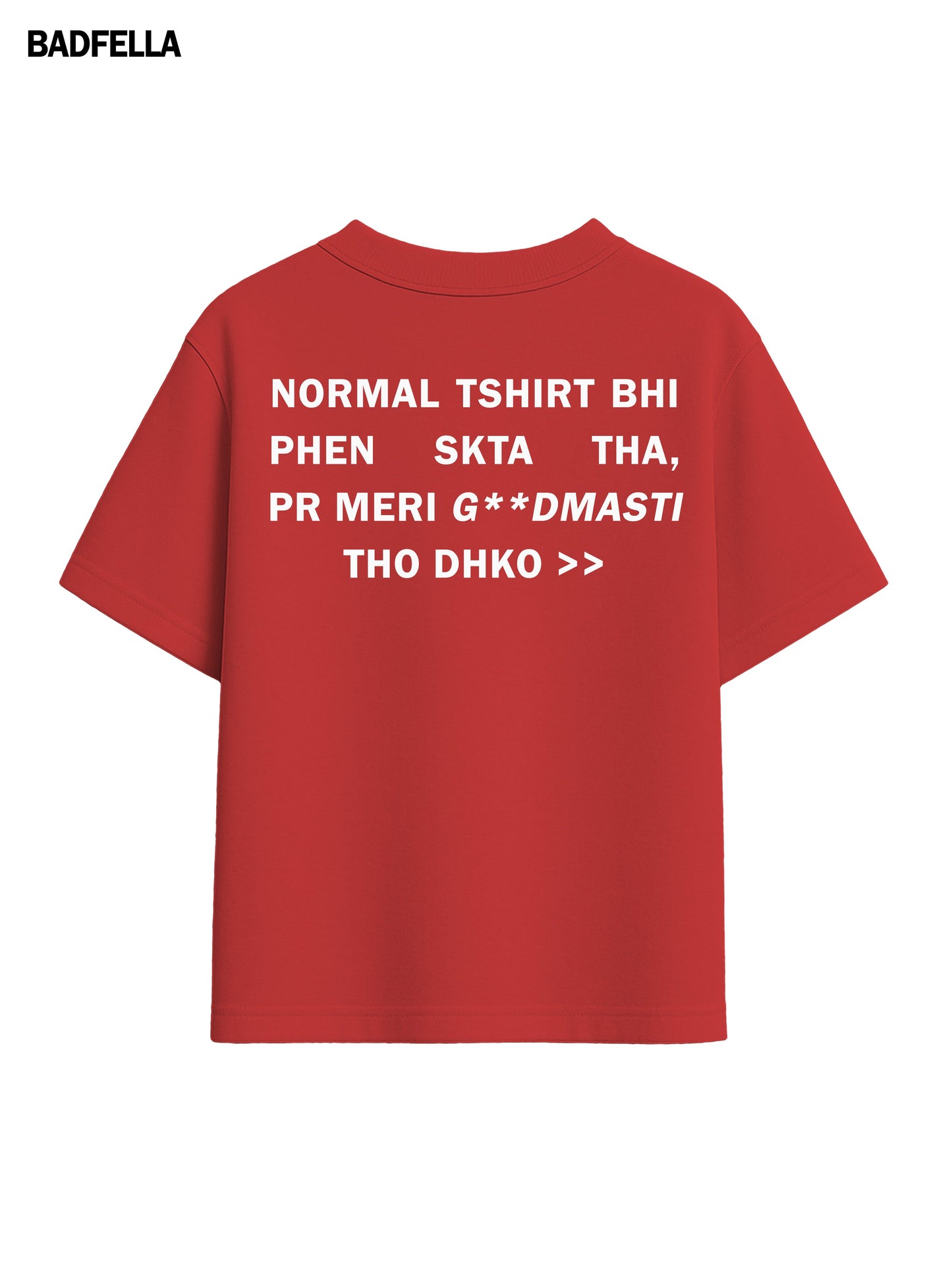 G**DMASTI Oversized Boxy Tee - Prime Fitz