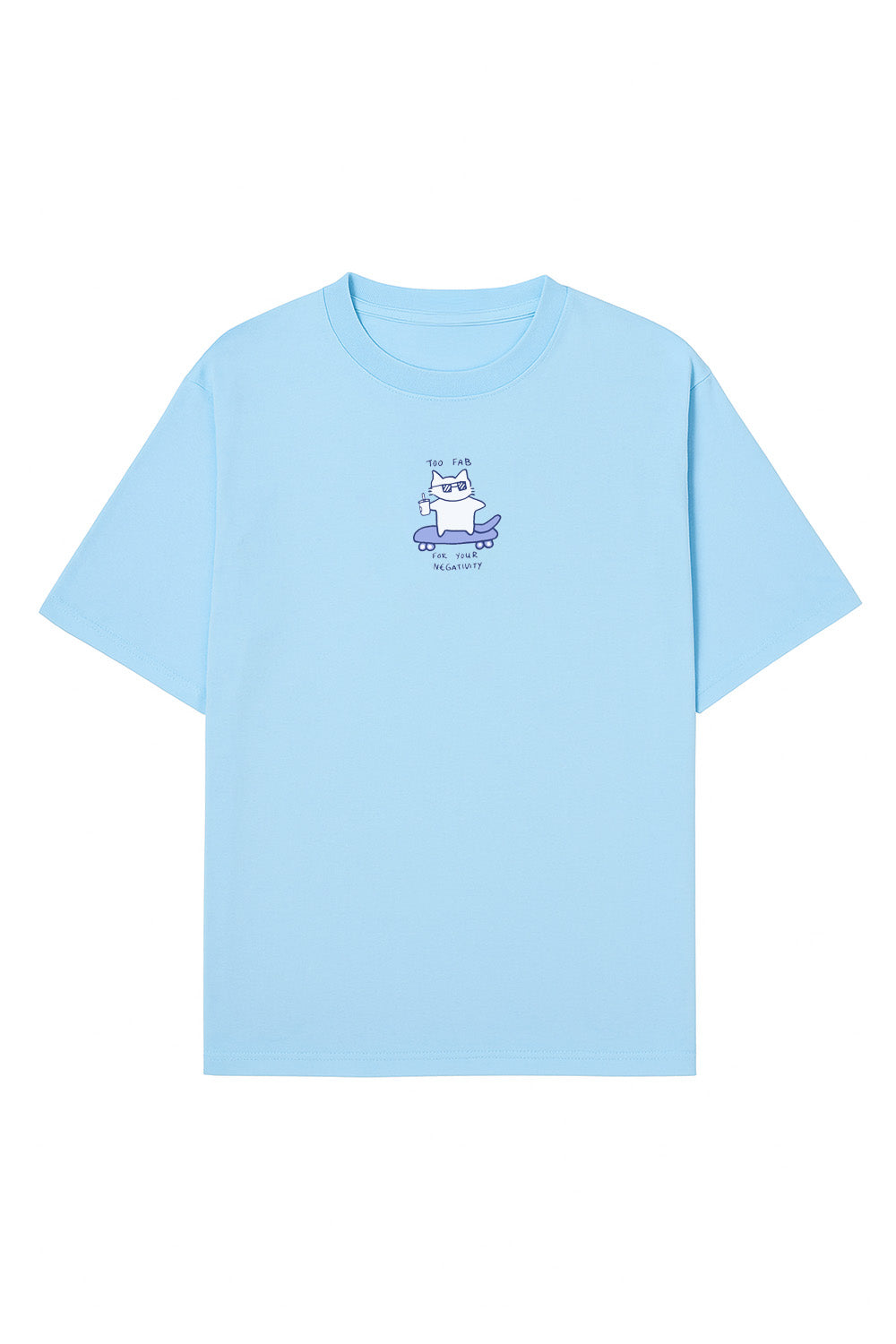 Sk8tr Cat Oversized Tee