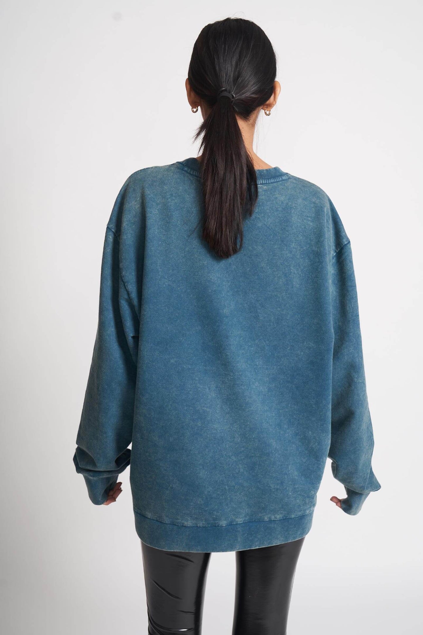 Untamed Faded Effect Heavyweight Sweatshirt