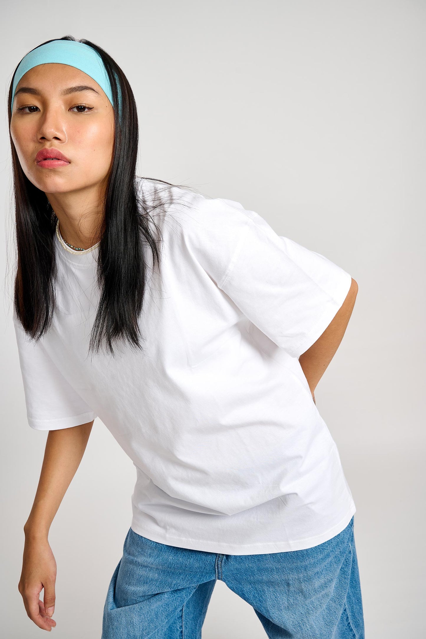 White Heavyweight Oversized T-shirt
