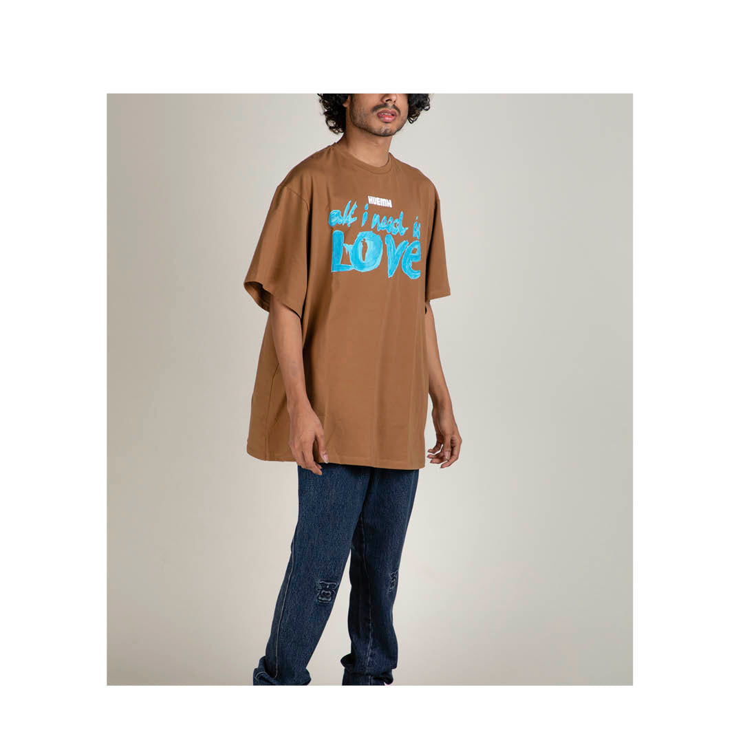 Love T-Shirt (Brown)
