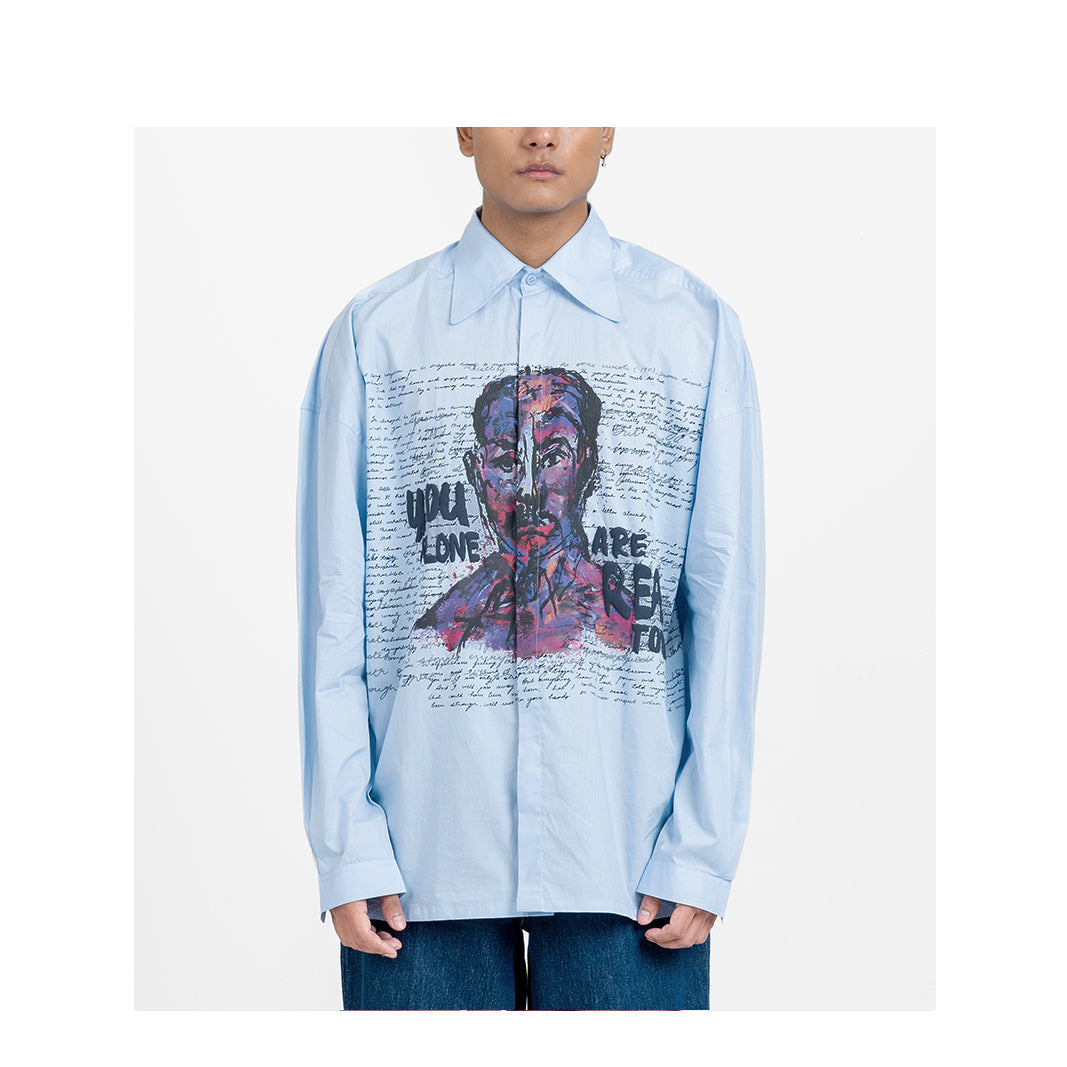 'Rilke' Chapter 1 Shirt (Powder Blue)