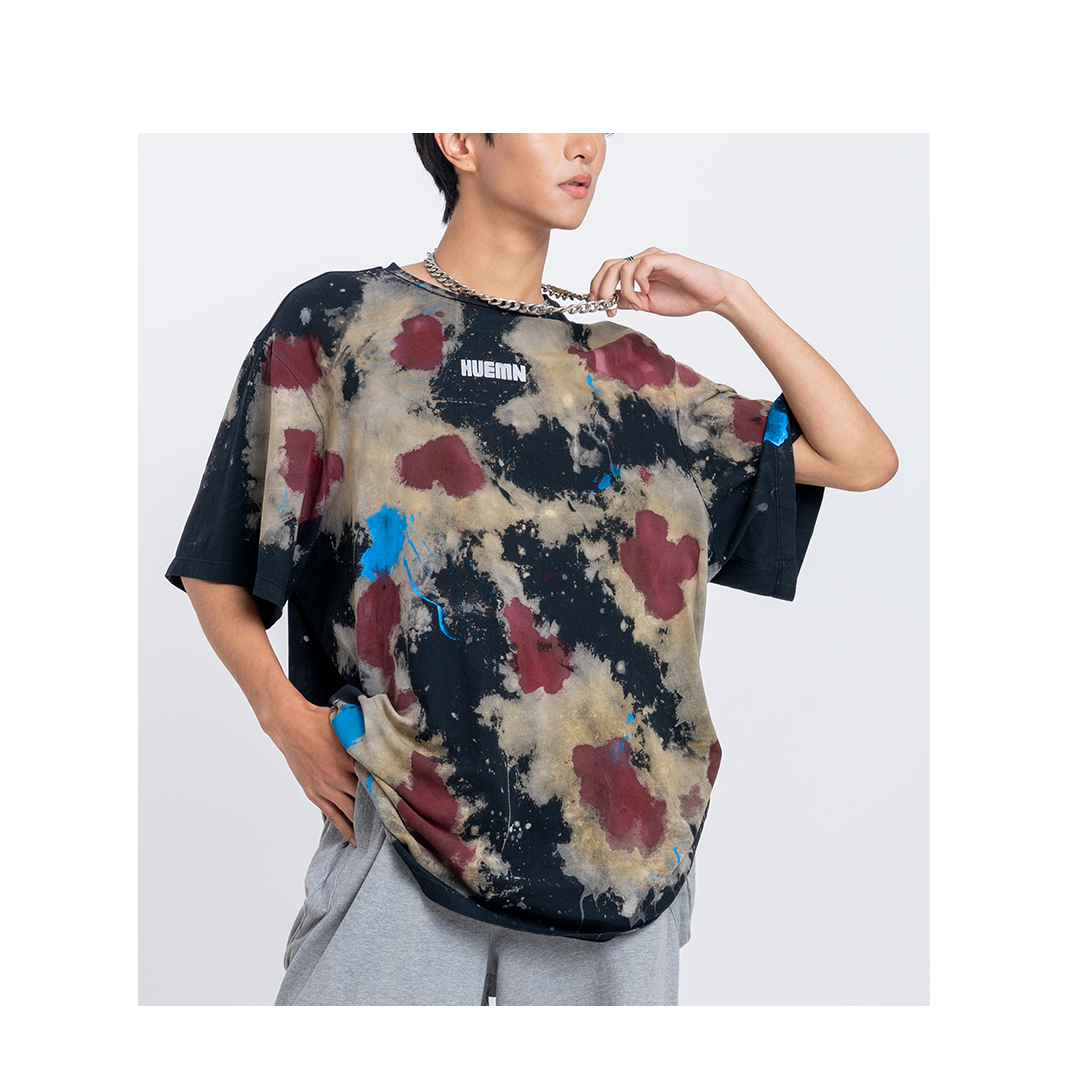 Huemn Blood Washed T-Shirt (Black)