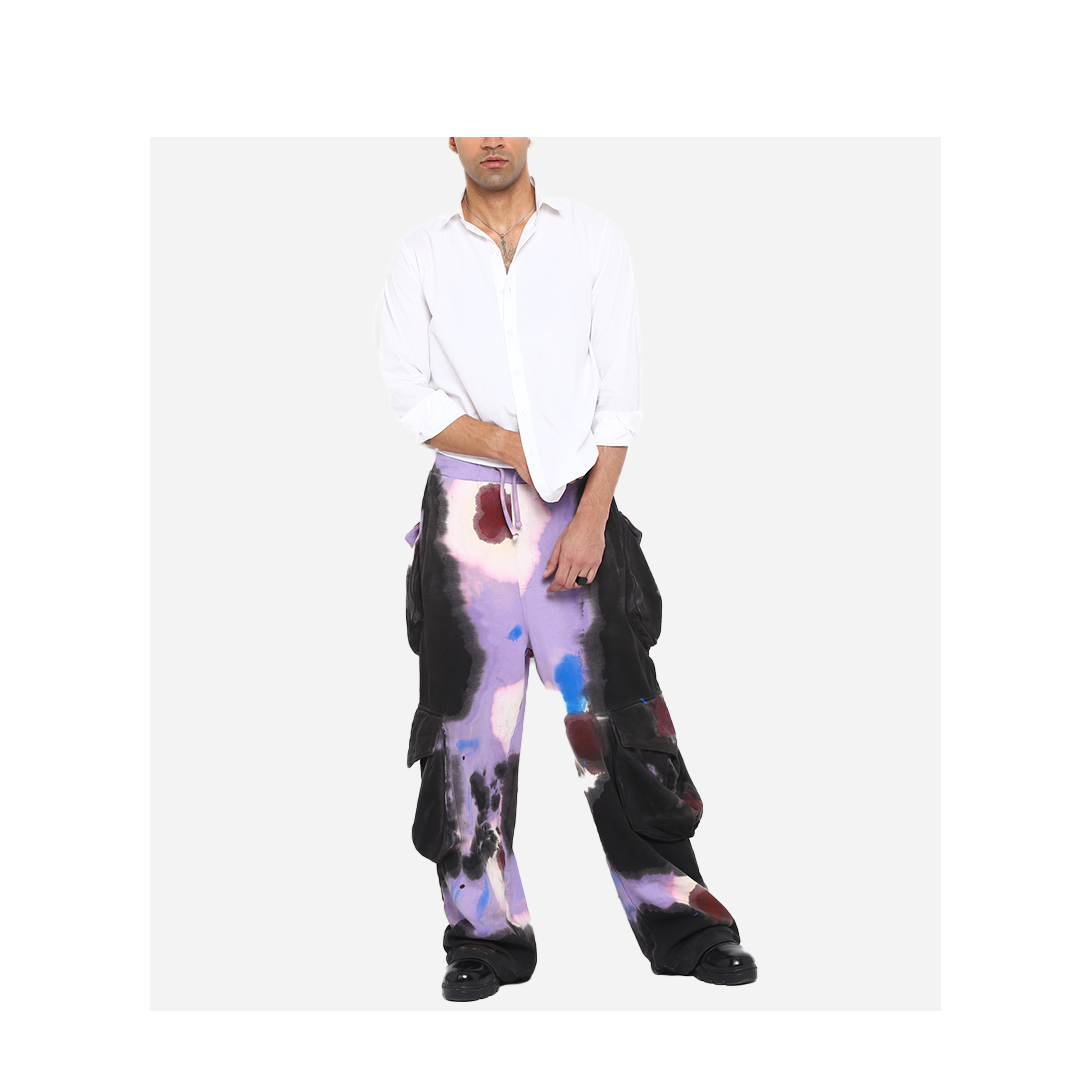 Huemn Blood Flap Pocket Sweatpant (Lilac)