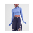 Second Skin Crop Top 2.0 (Powder Blue)