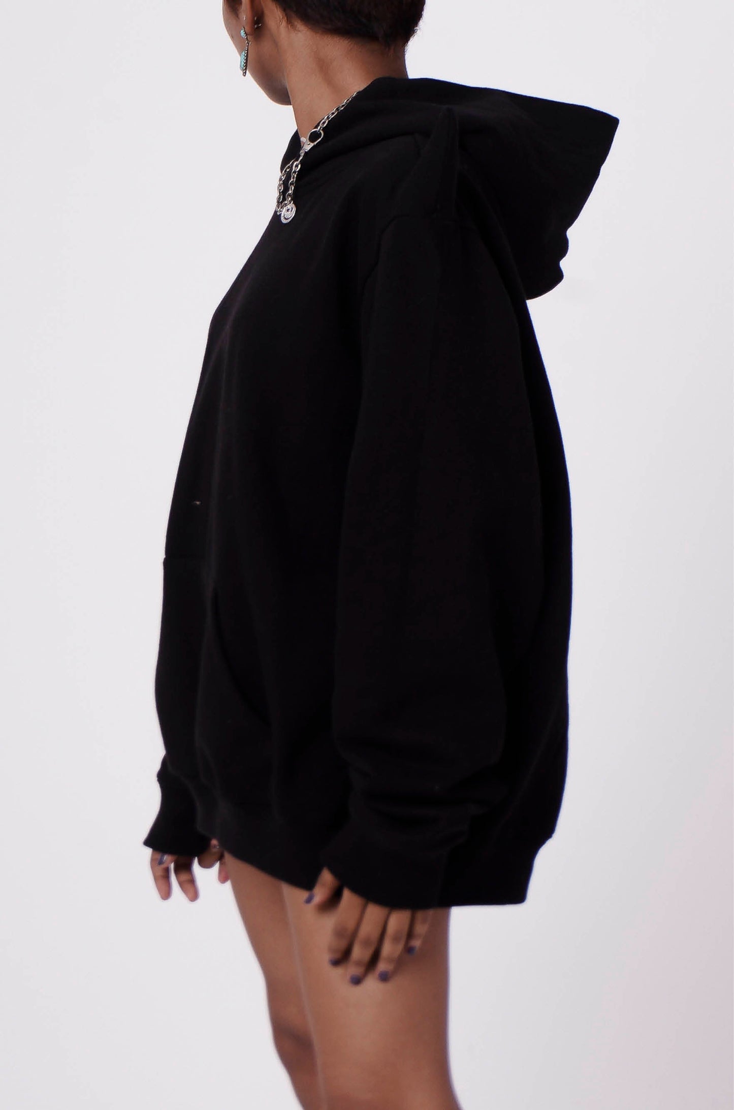 The Devil  Wears Huemn Hoodie (Black)