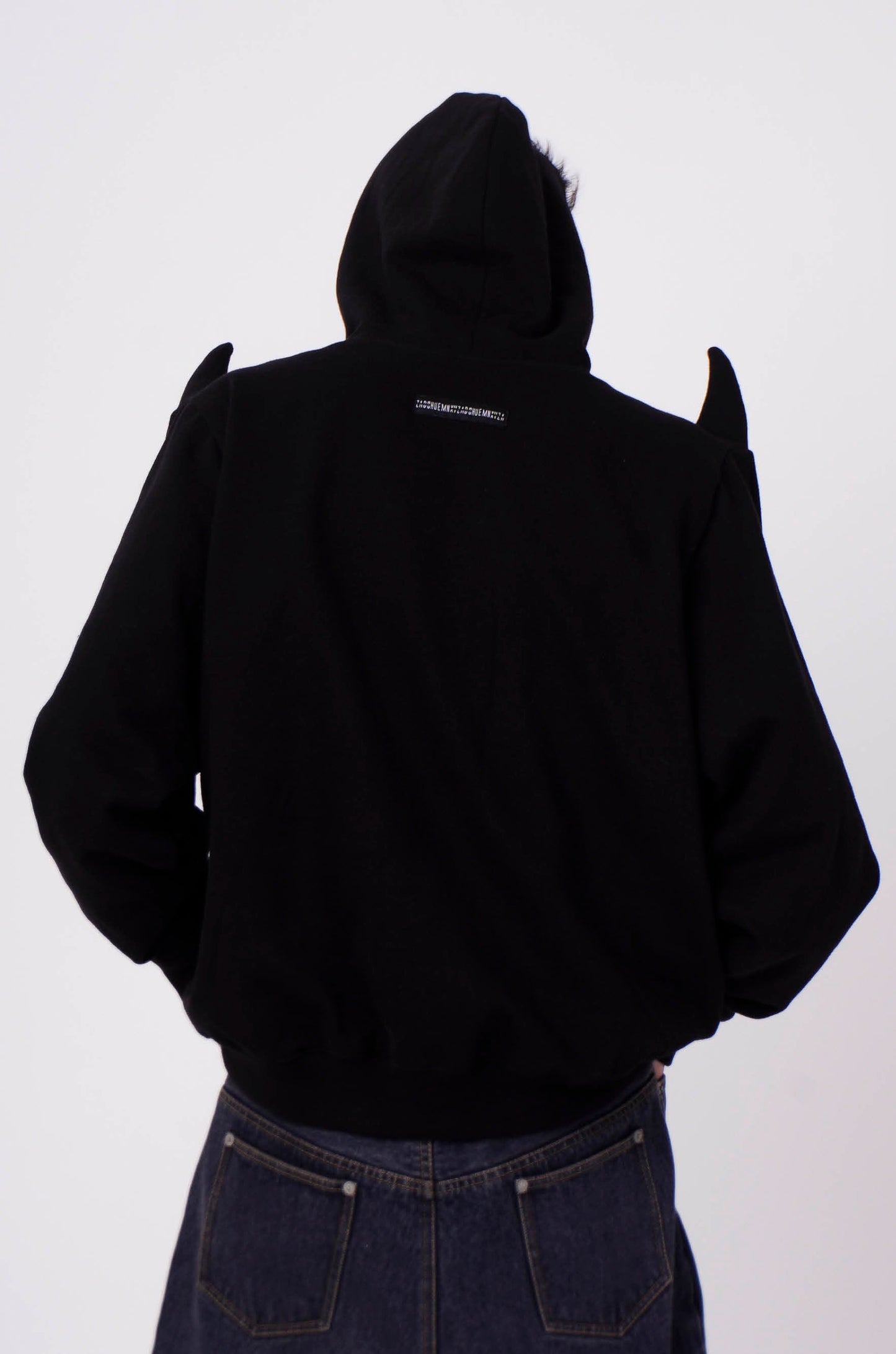The Devil  Wears Huemn Hoodie (Black)