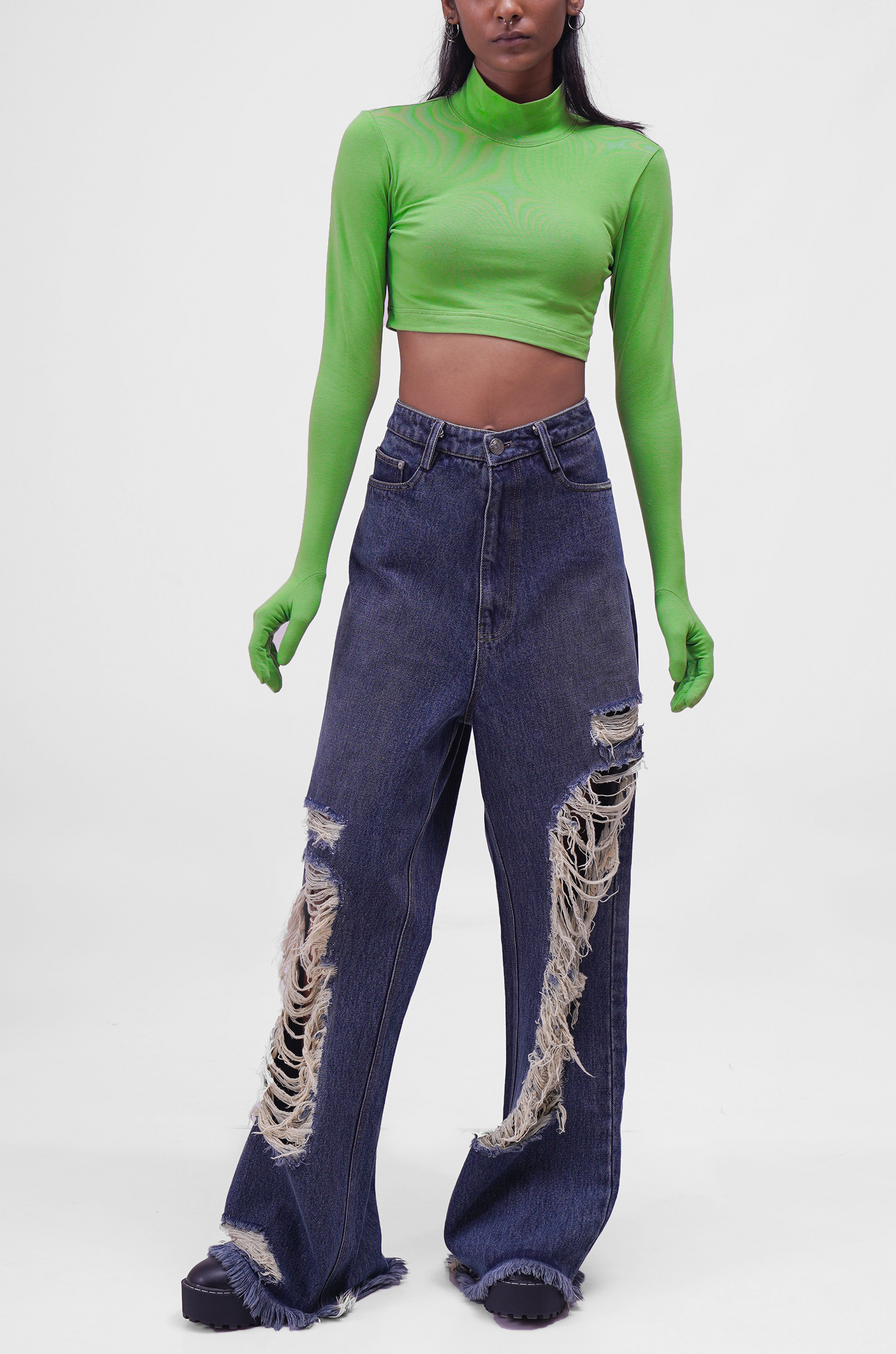 Second Skin Crop Top 2.0 (Green)