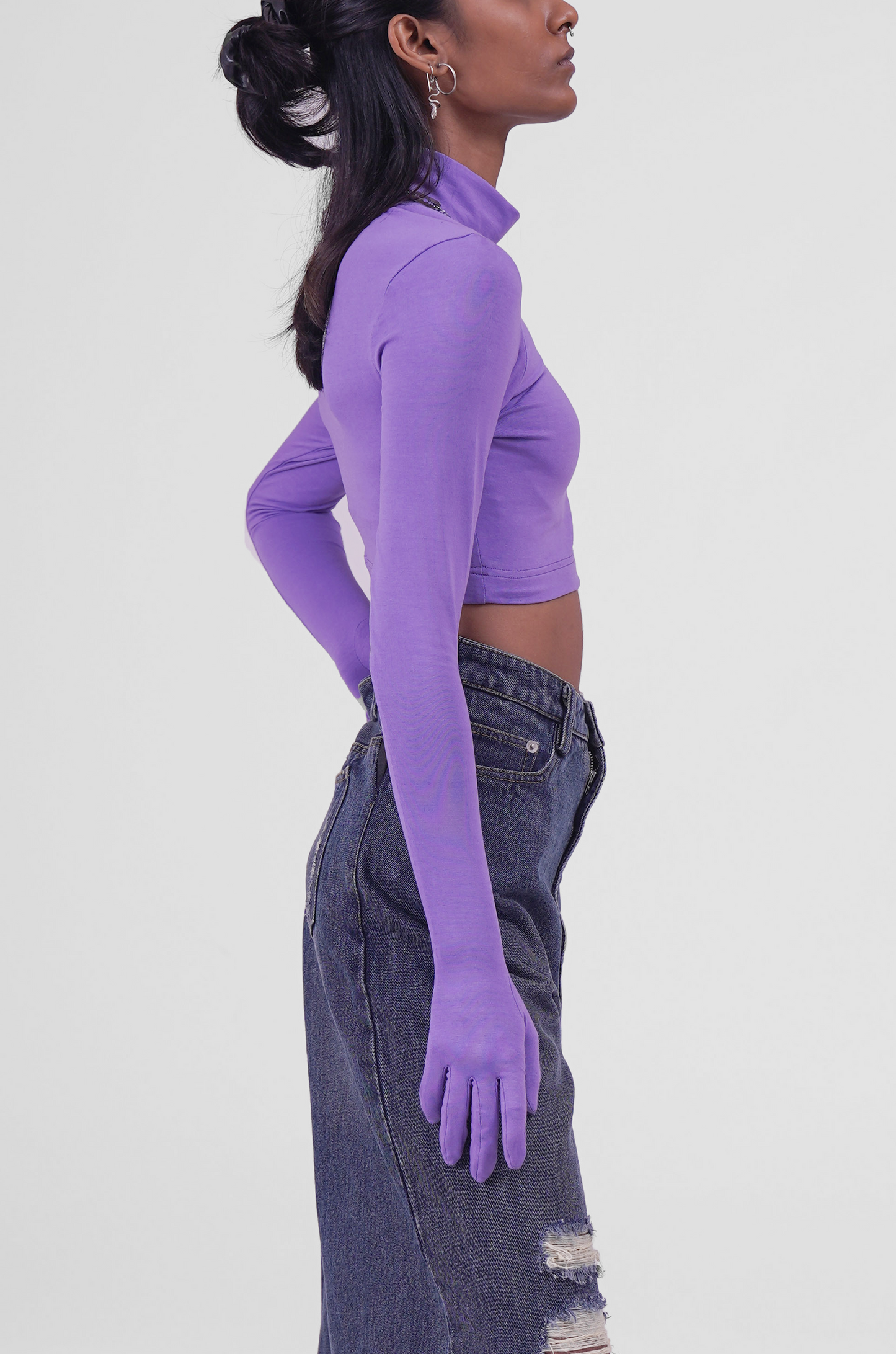 Second Skin Crop Top 2.0 (Lilac)