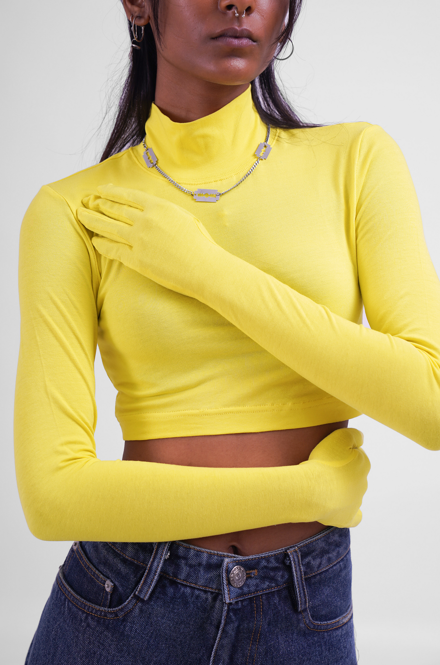Second Skin Crop Top 2.0 (Yellow)