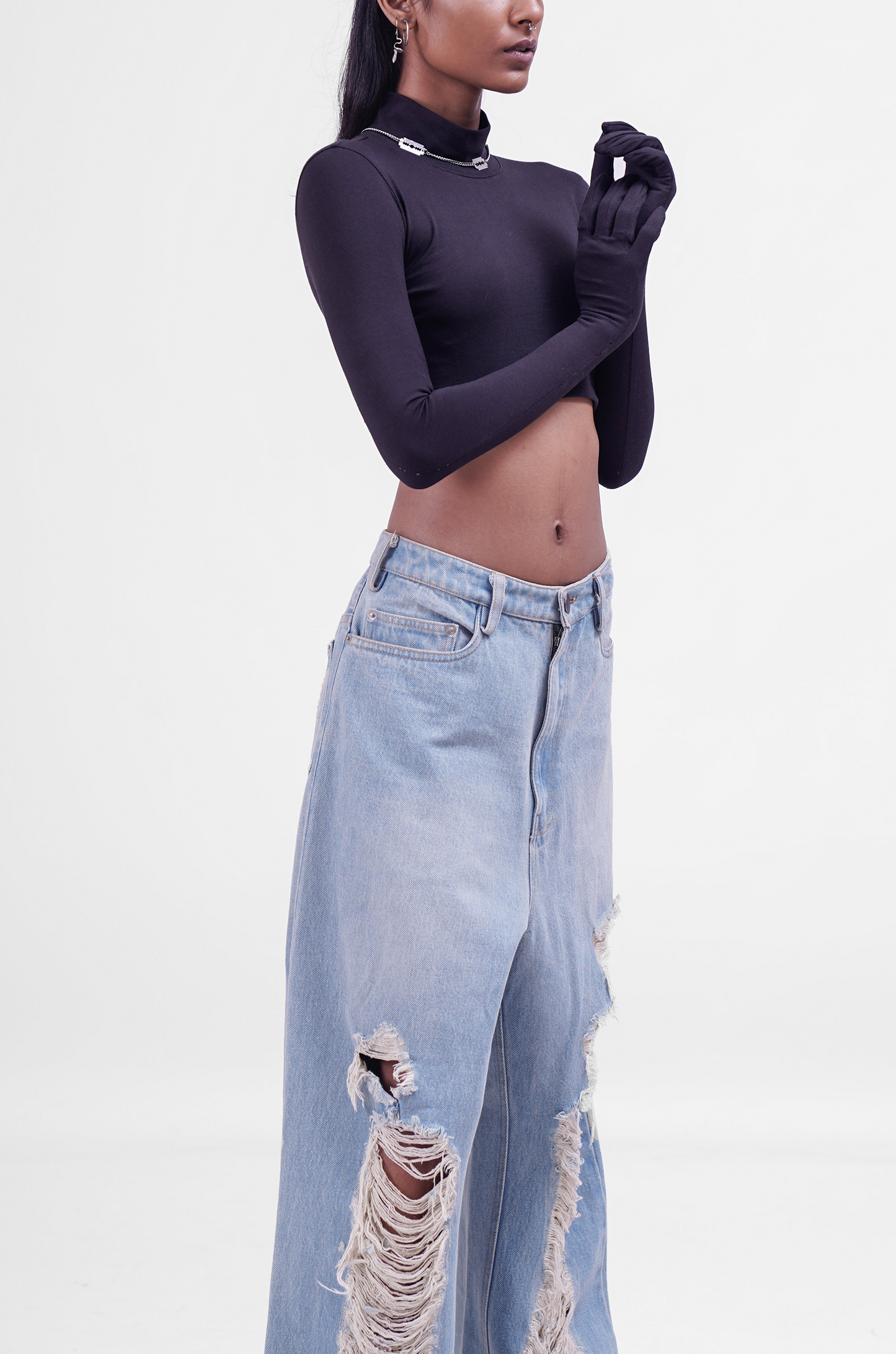 Second Skin Crop Top 2.0 (Black)