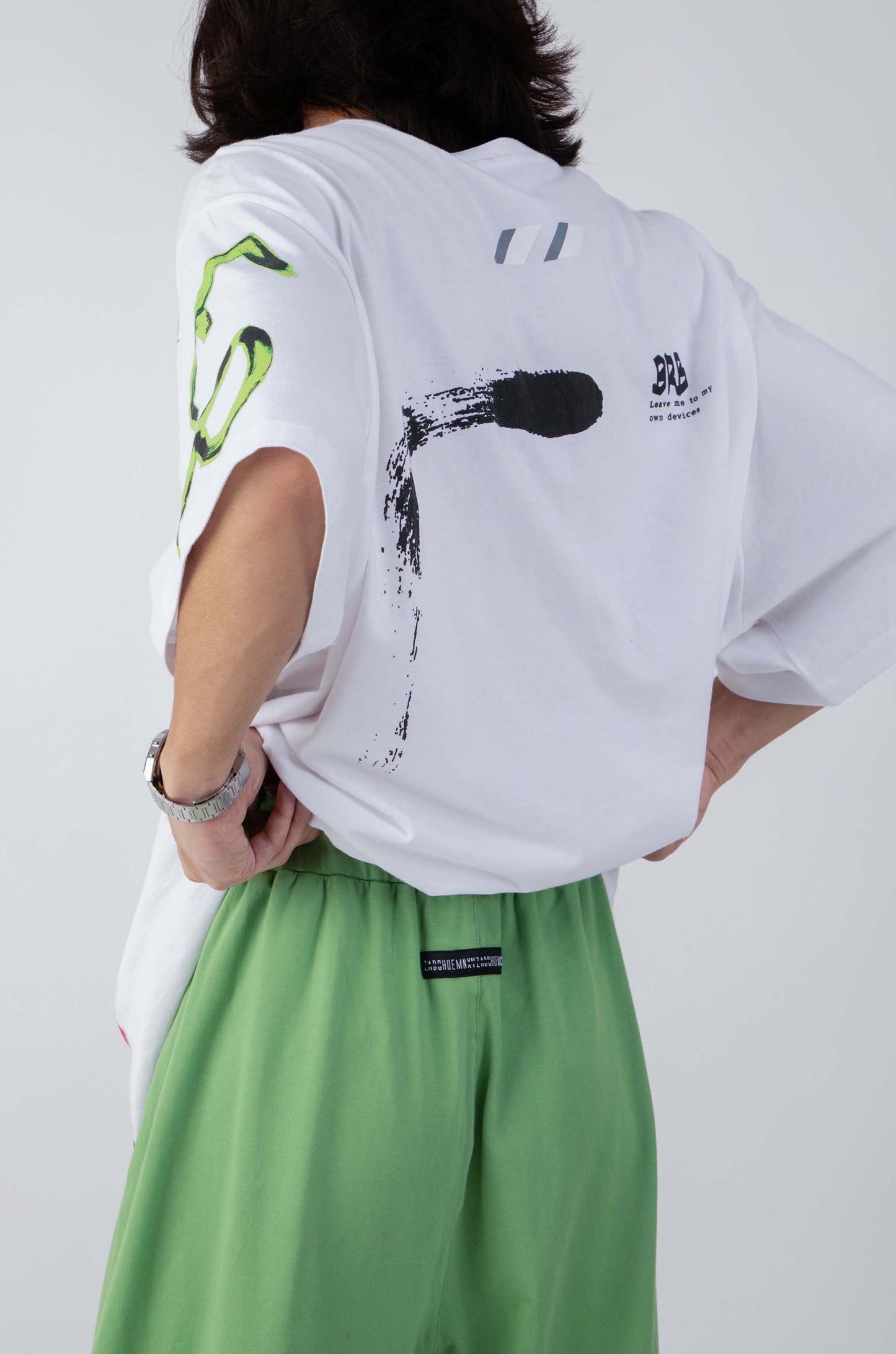 Huemn Wide Legged Sweatpants (Green)