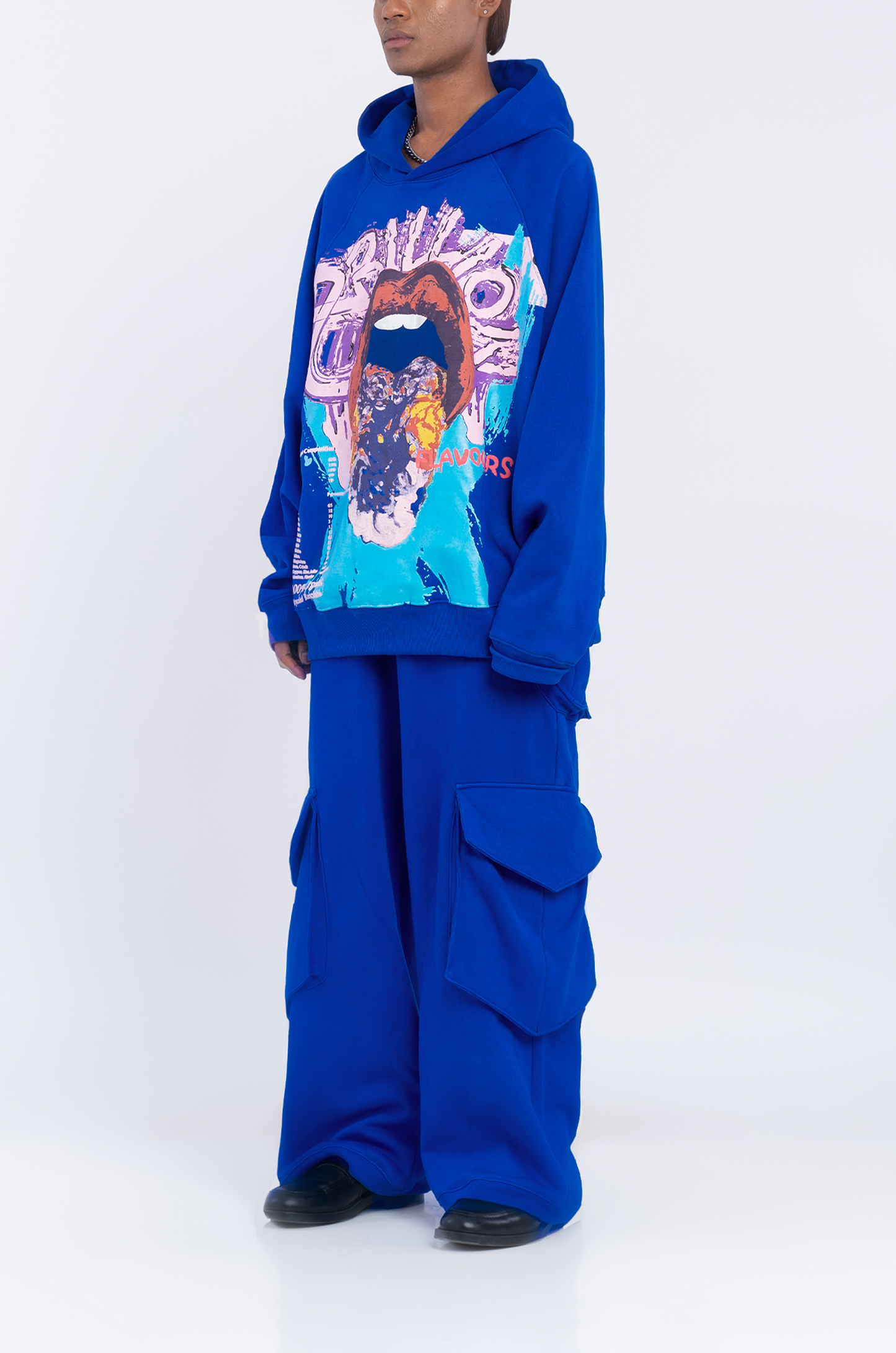 '8 Billion Flavours' Hoodie (Blue)