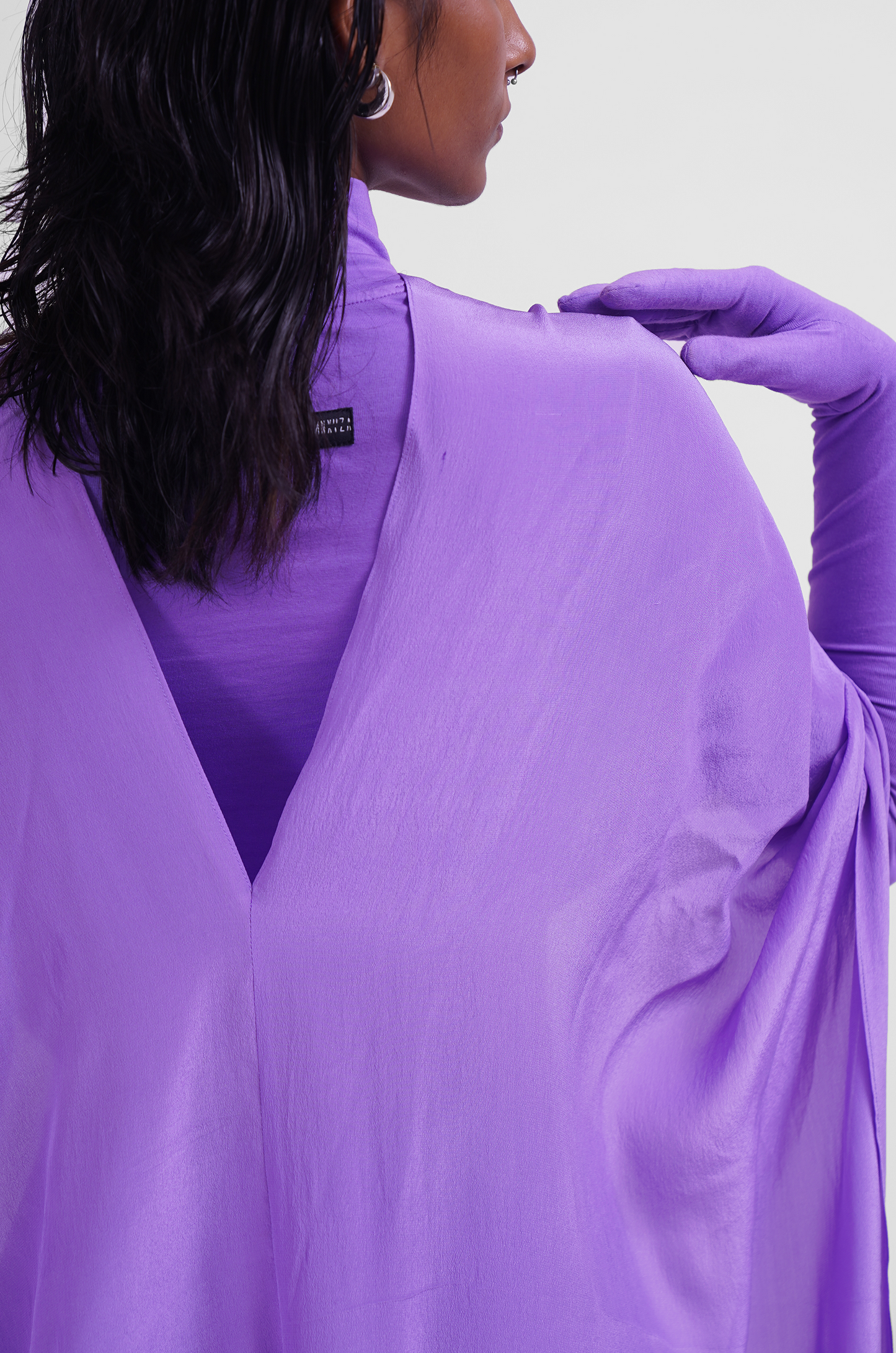 Hybrid Sari-Pants (Lilac)