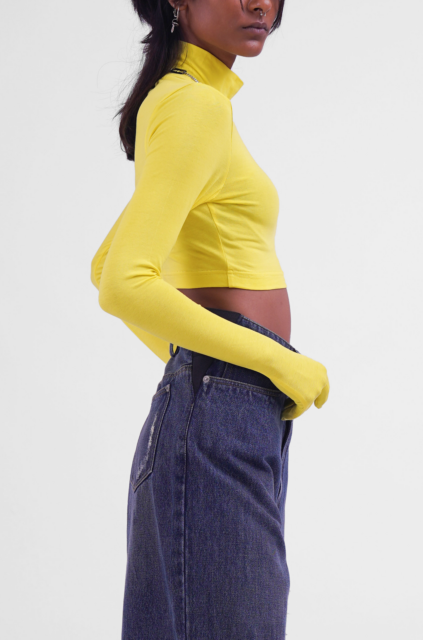 Second Skin Crop Top 2.0 (Yellow)