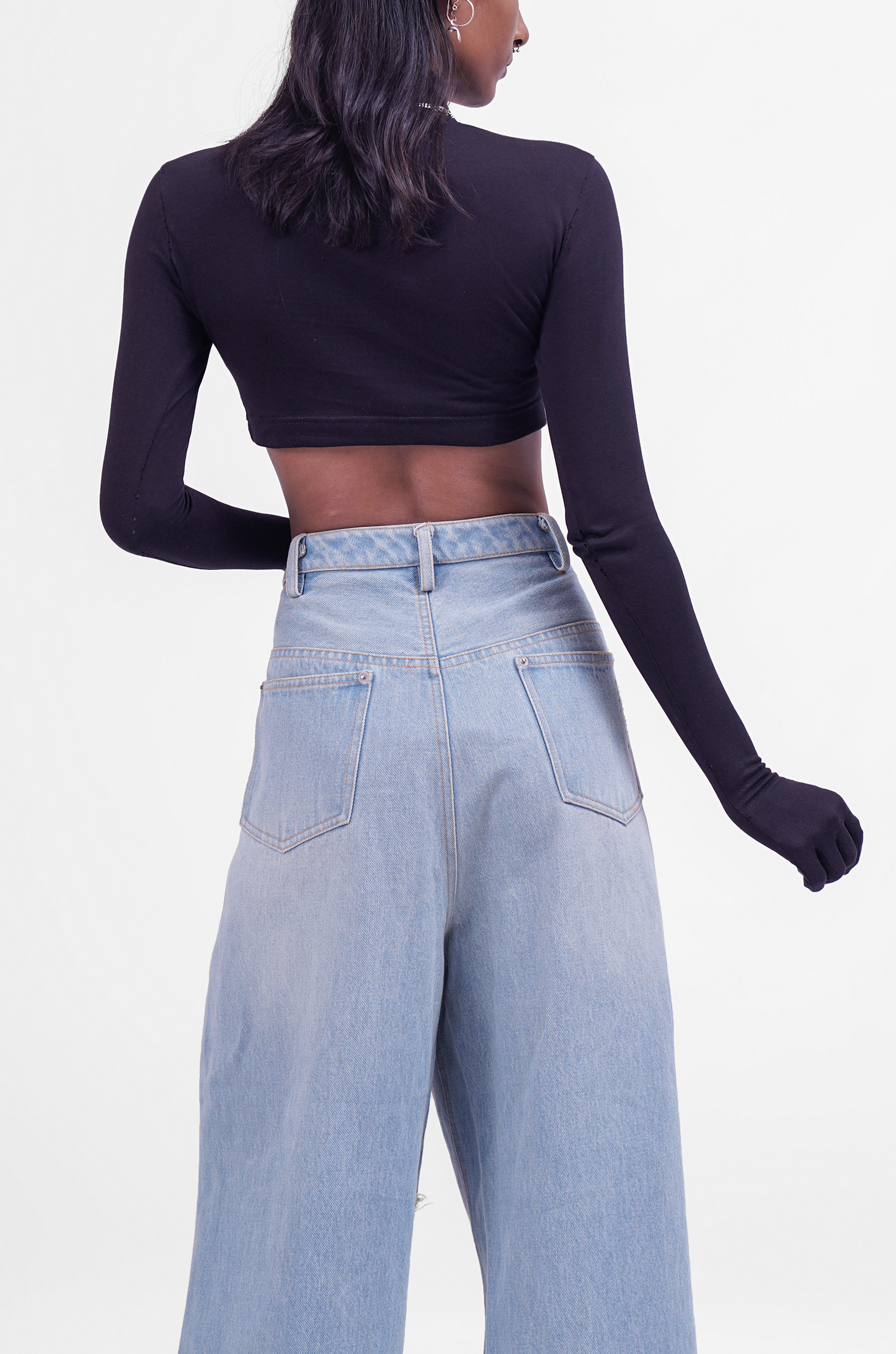 Second Skin Crop Top 2.0 (Black)