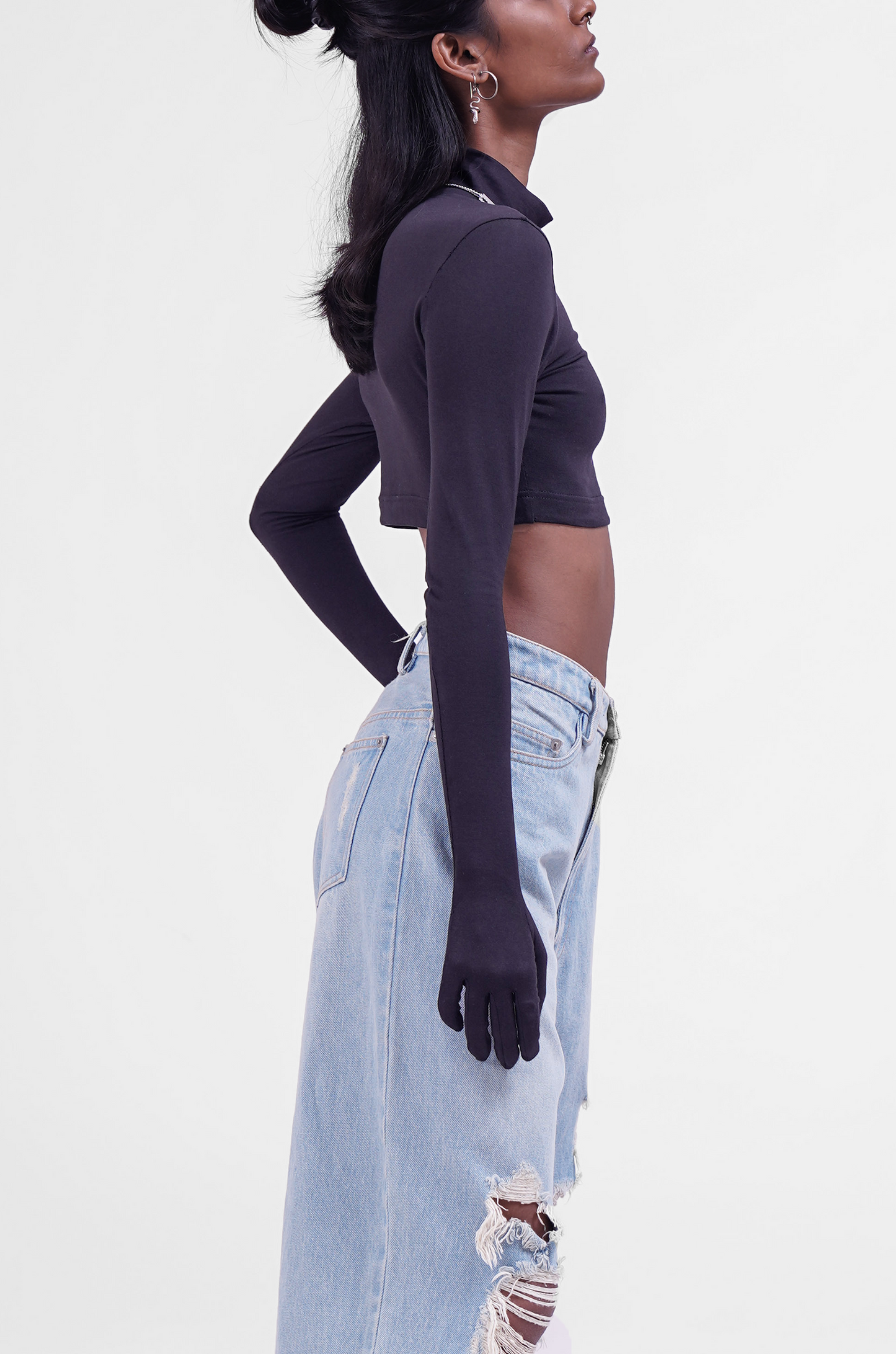 Second Skin Crop Top 2.0 (Black)