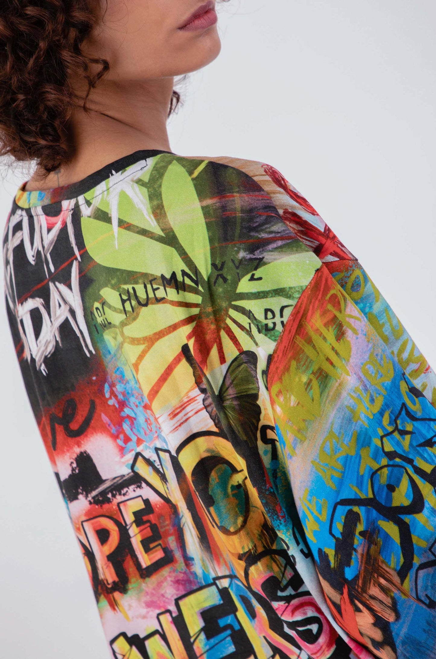 'Love Is A Dog From Hell' Graffiti T-Shirt