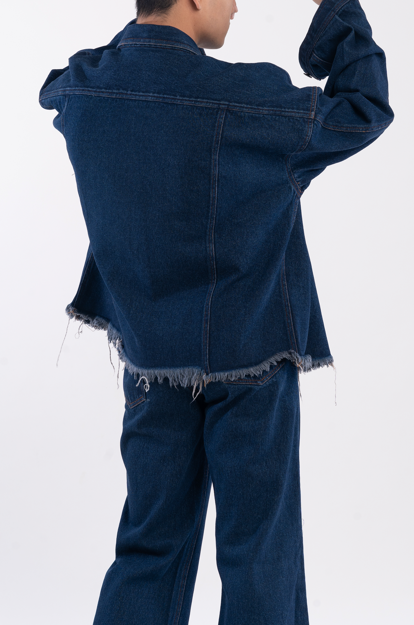 Classic Distressed Denim Jacket