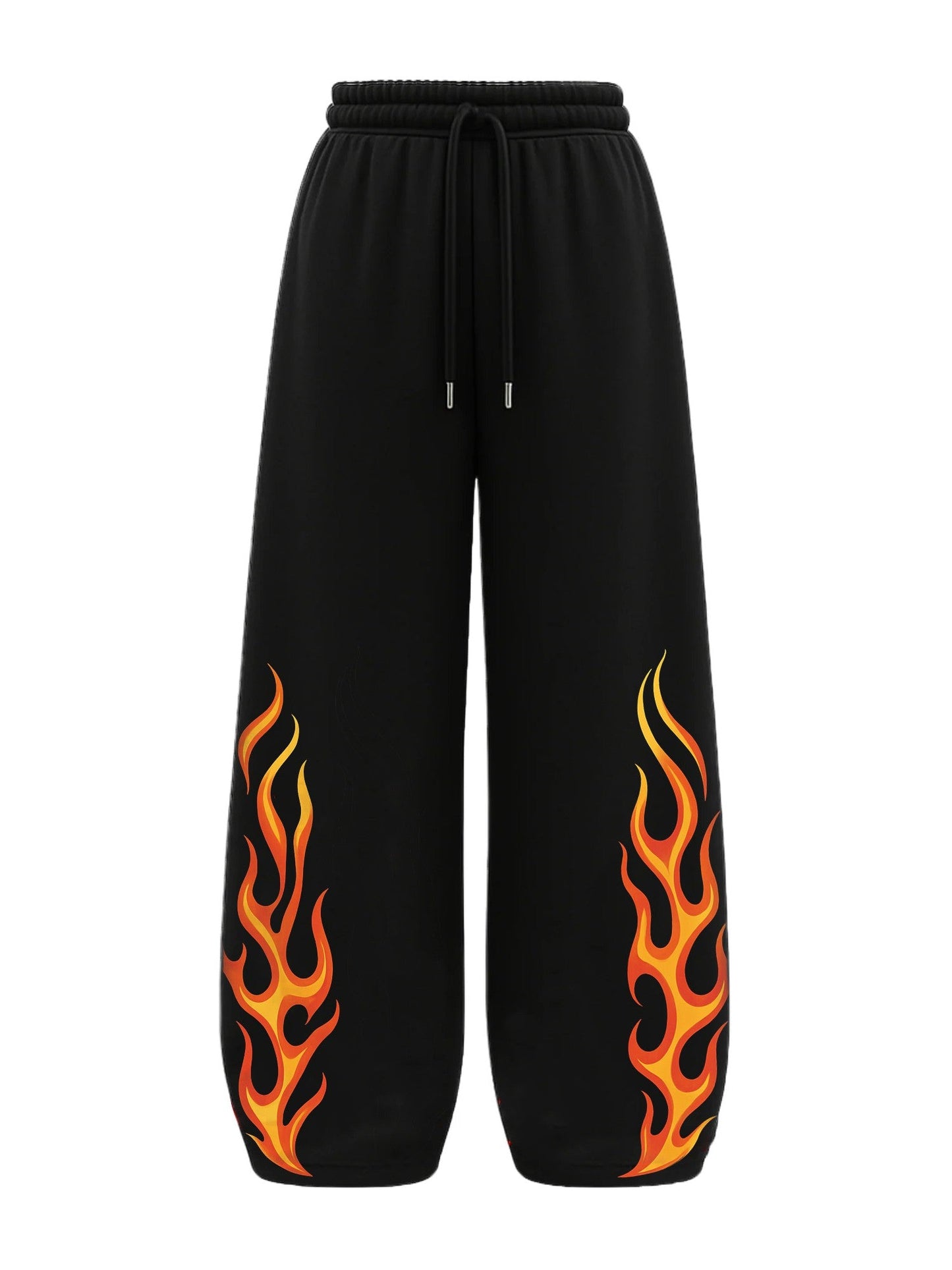 Flame Graphic Trackpants - Prime Fitz