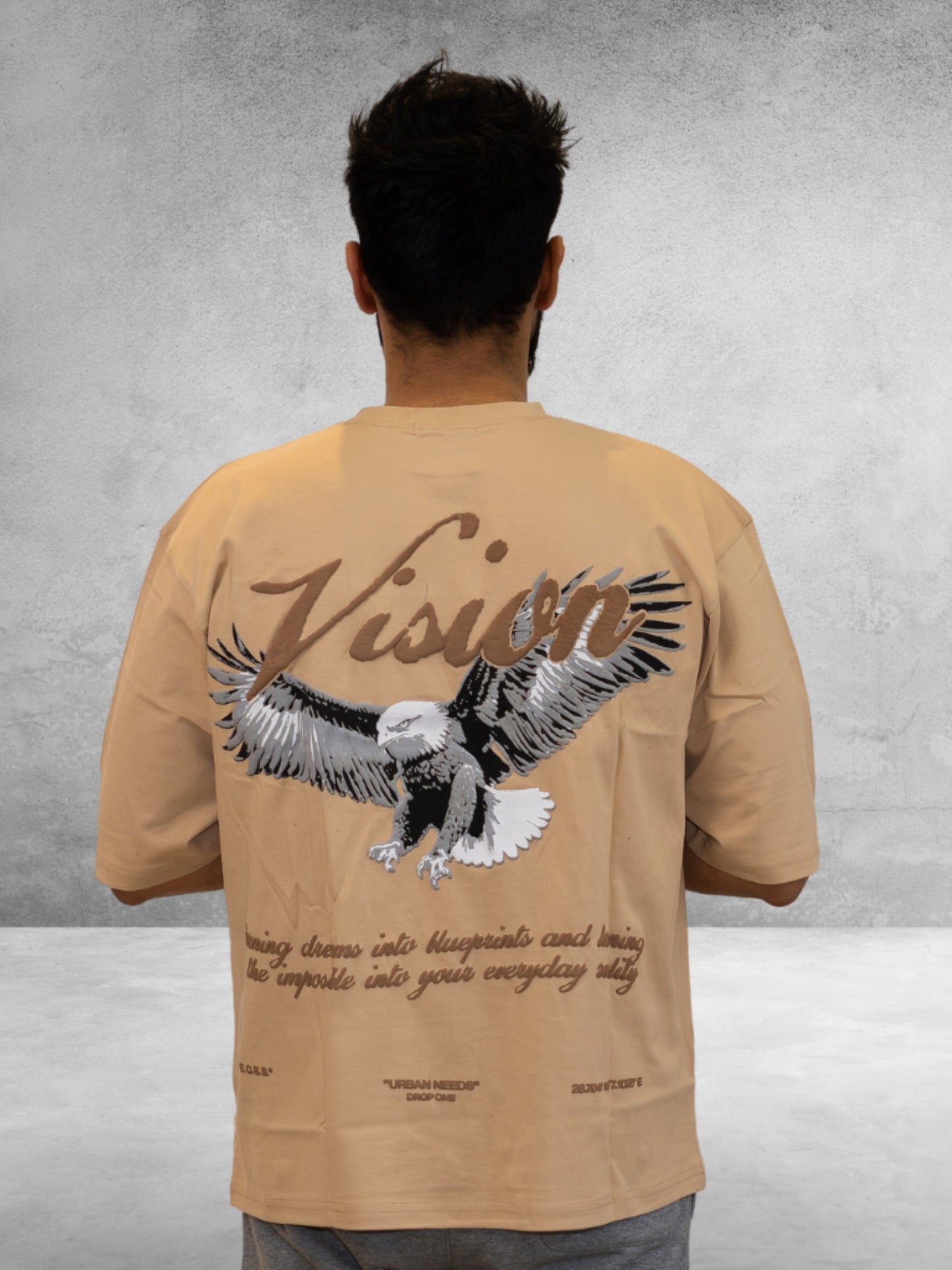 Everyday Oversized Tee - Vision (Beige)