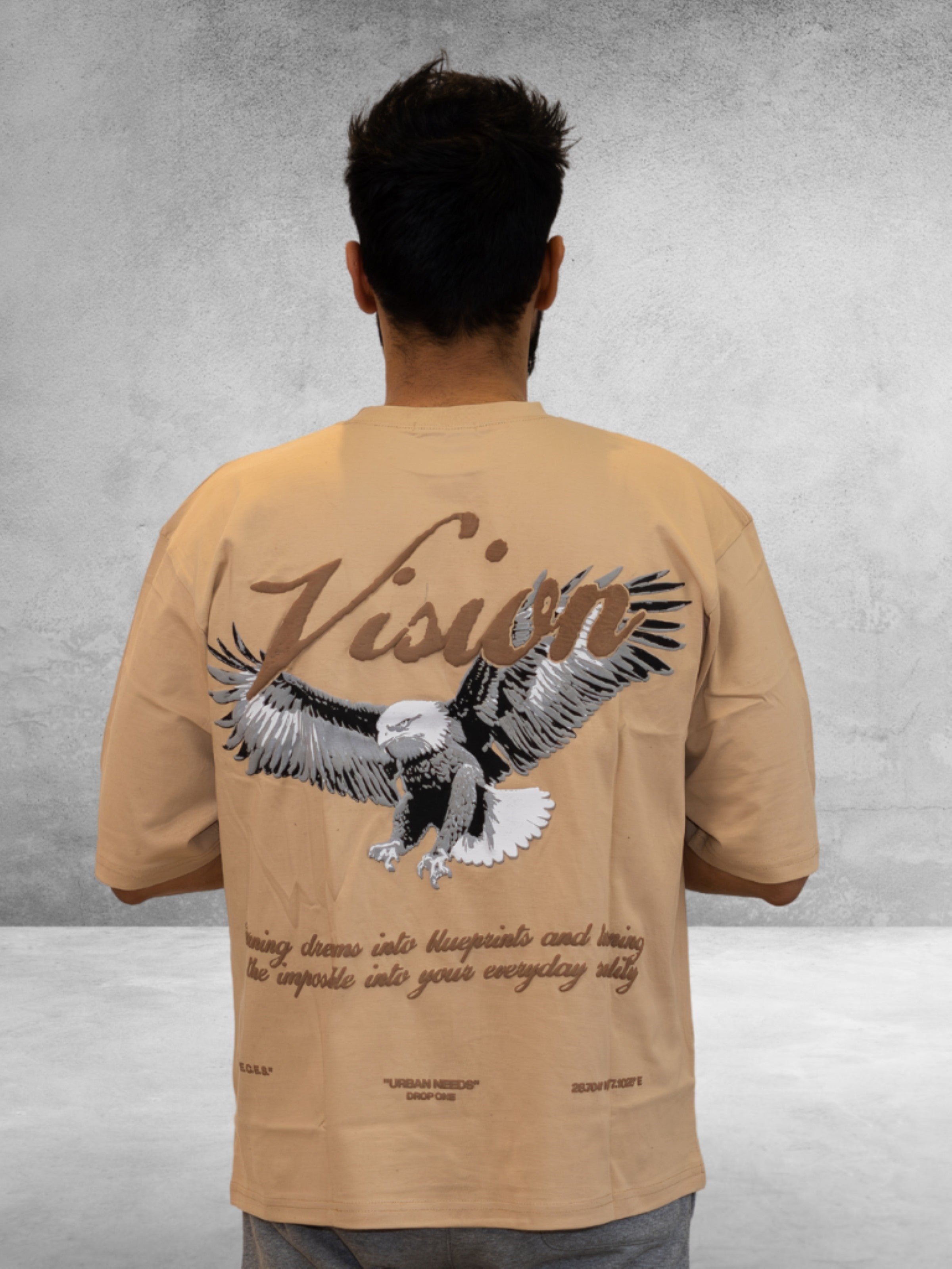 Everyday Oversized Tee - Vision (Beige)