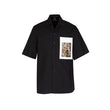 Handcrafted 'Yesteryear' Safari Shirt (Black)