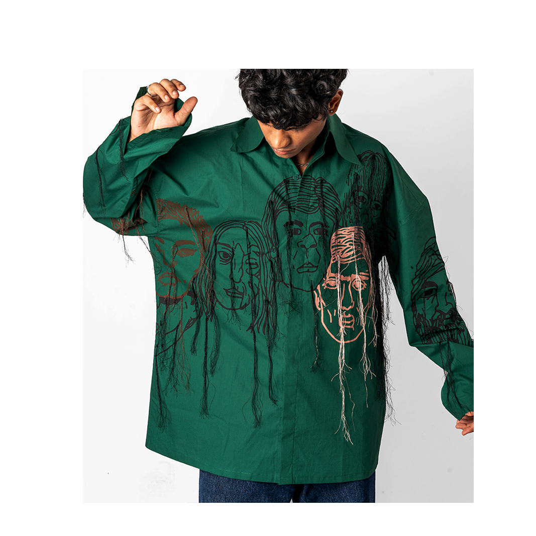 Handcrafted Diversity Stream Shirt 2.0 (Green)