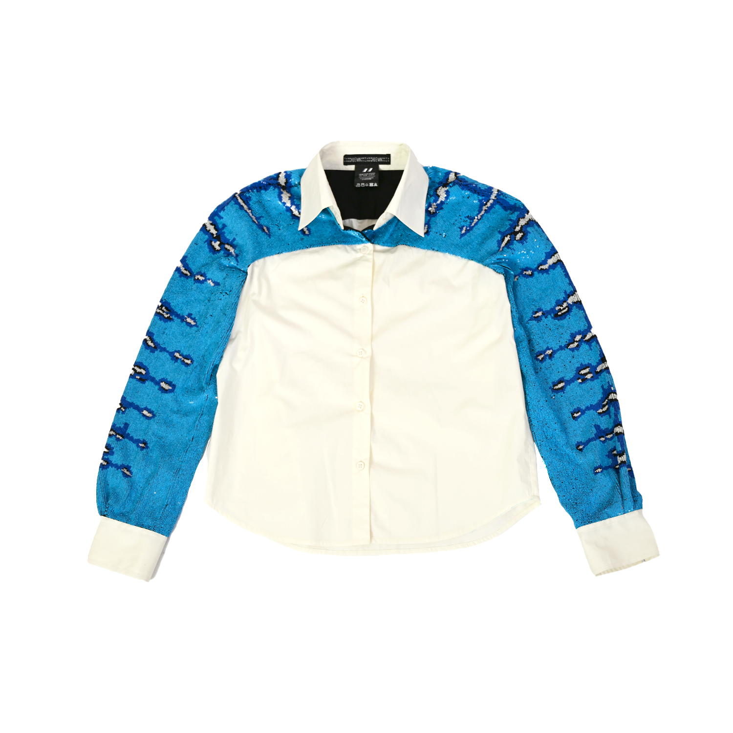 Embroidered 'Snake-Skin' Shirt