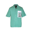 Handcrafted 'Basin' Safari Shirt (Green)