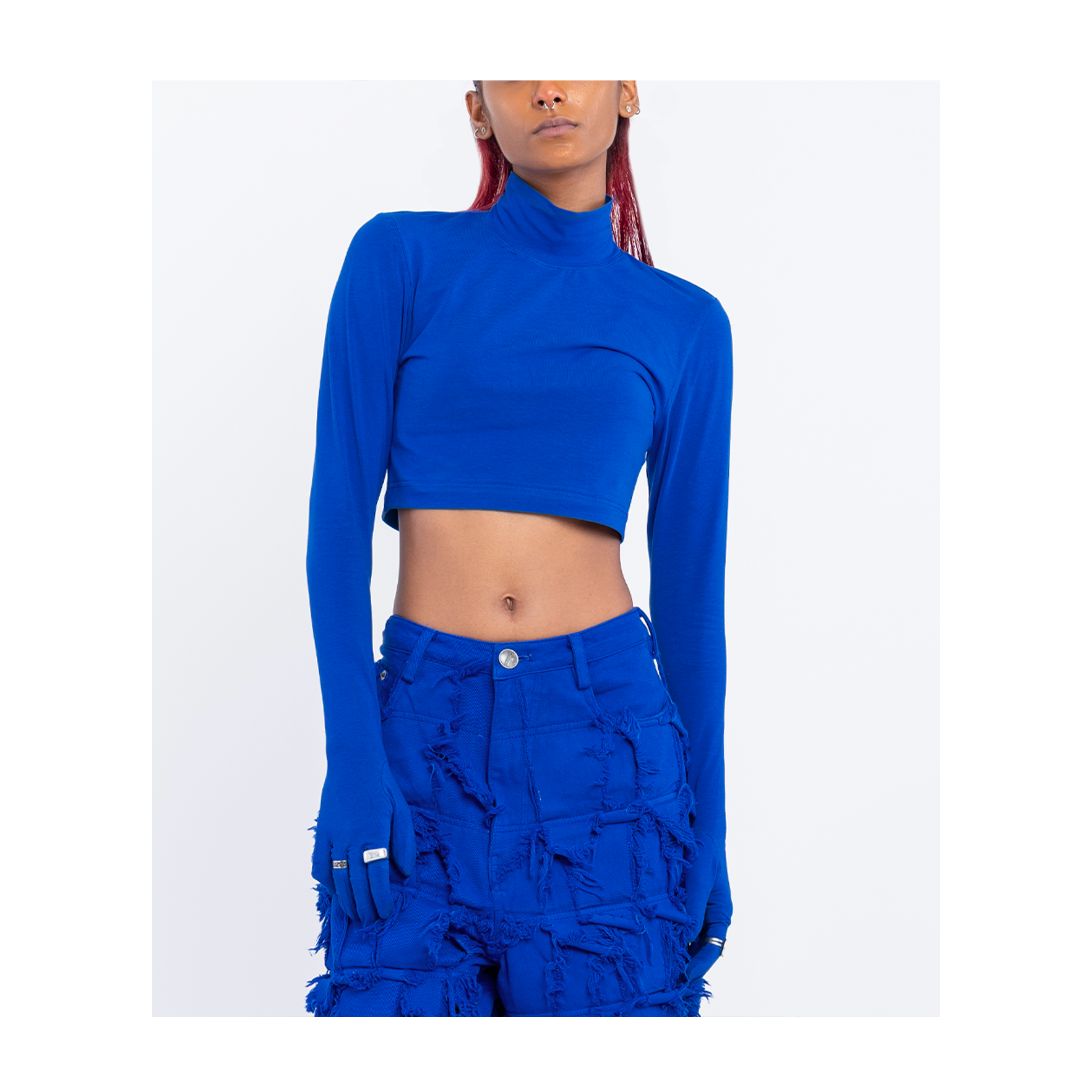 Second Skin Crop Top 2.0 (Blue)