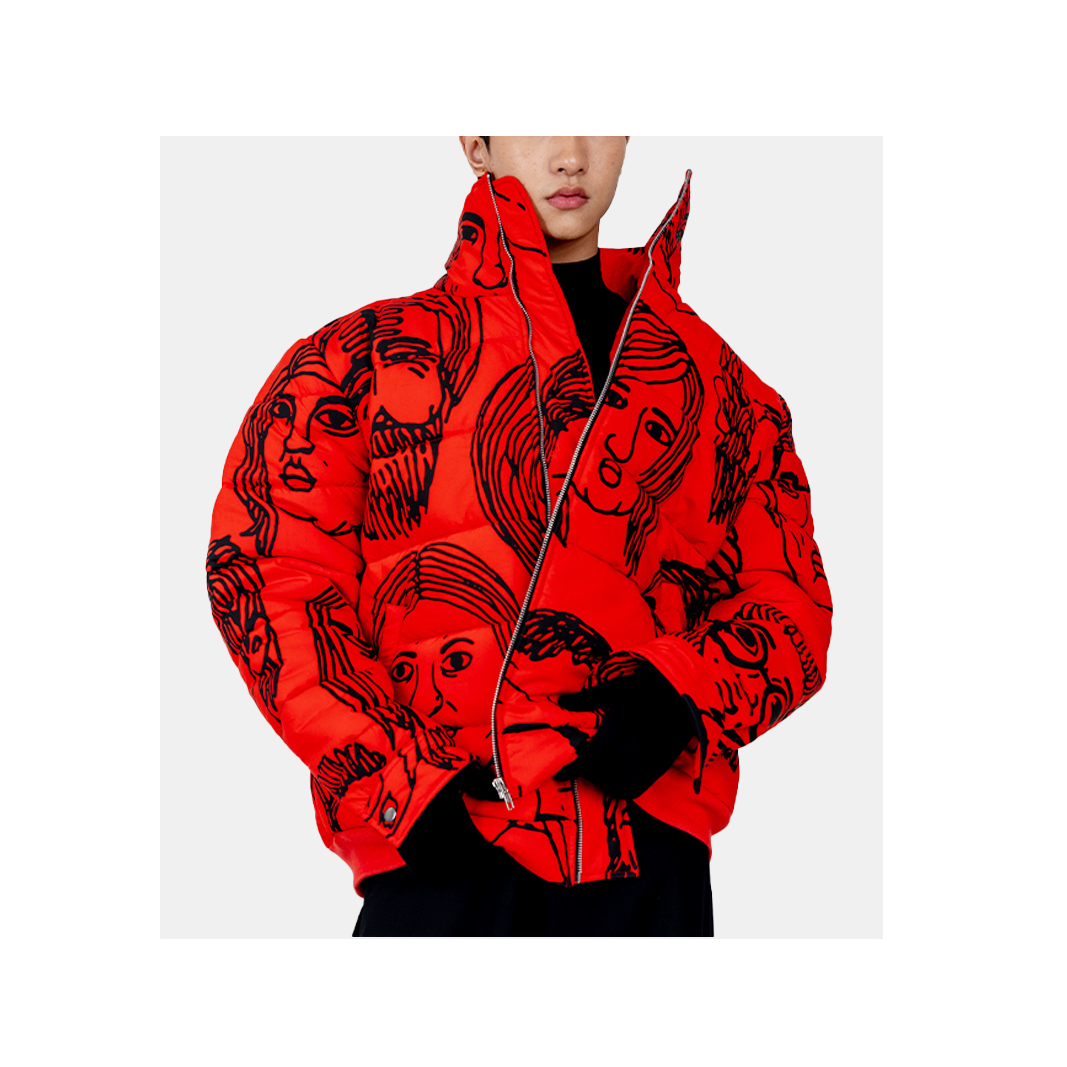 Diversity Gt 1.1 Puffer Jacket (Red)