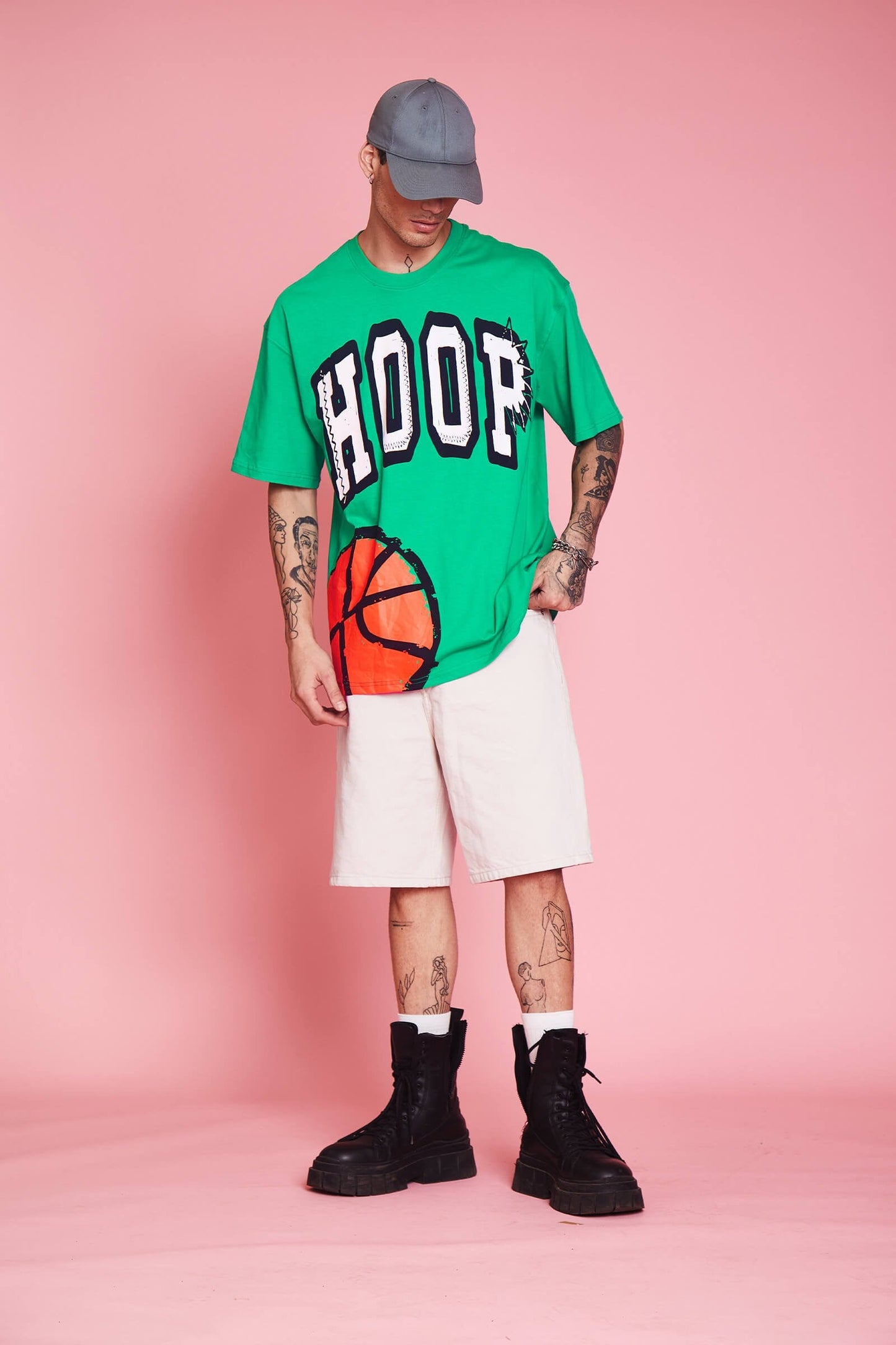 Hoop Oversized T-Shirt
