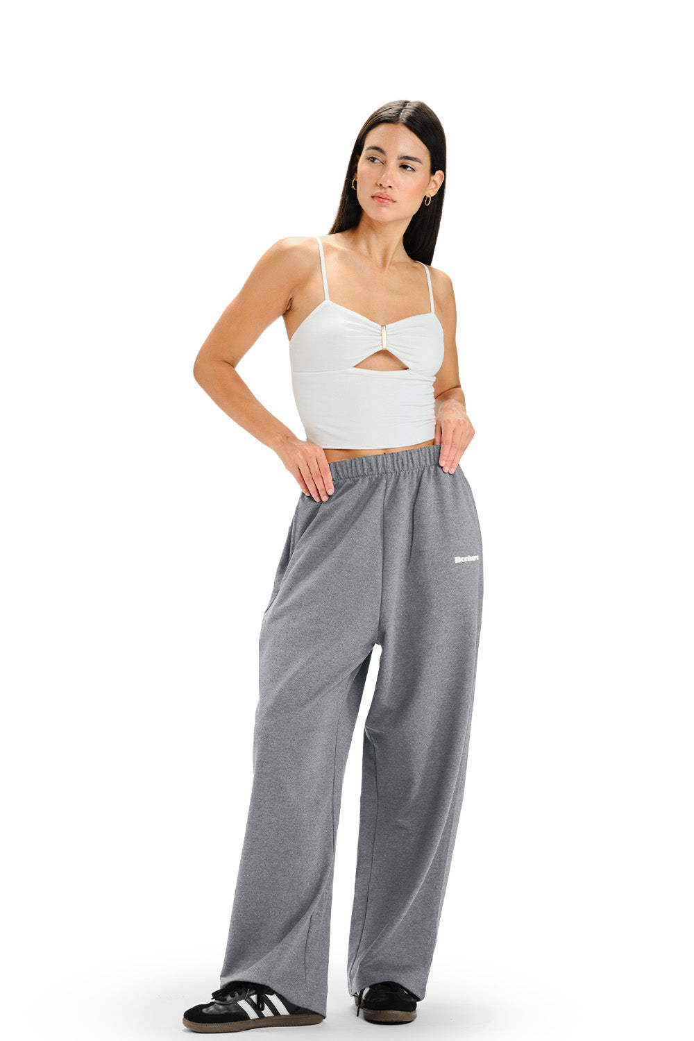 Melange Mode Loose Fit Joggers