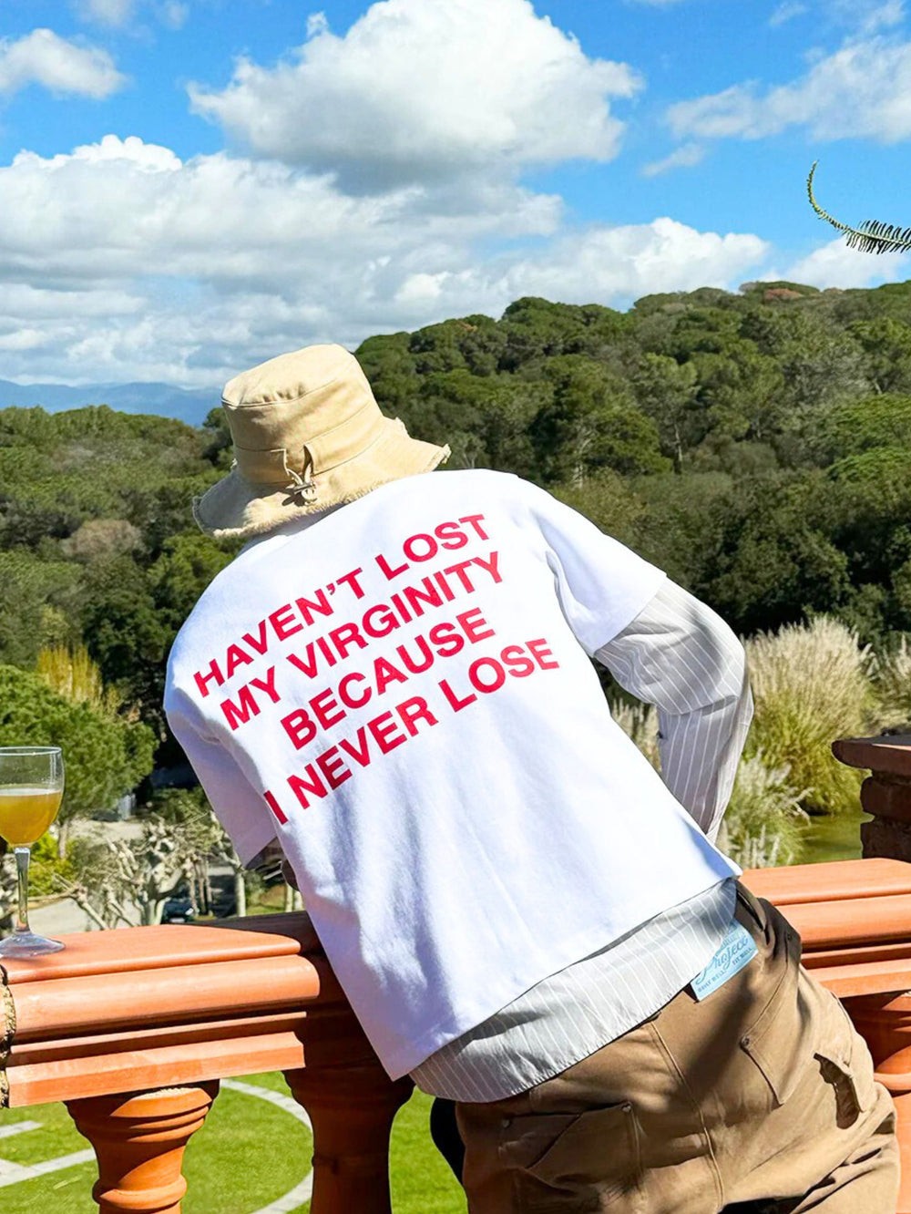 "Virginity" Oversized Tee - Prime Fitz