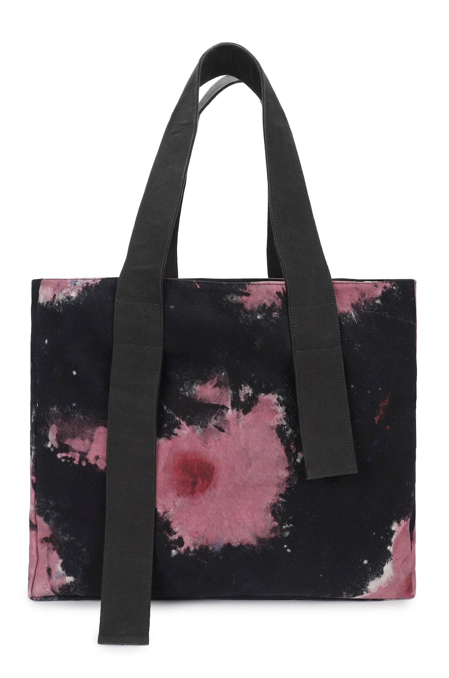 Handcrafted Huemn Blood Washed Tote (Black)