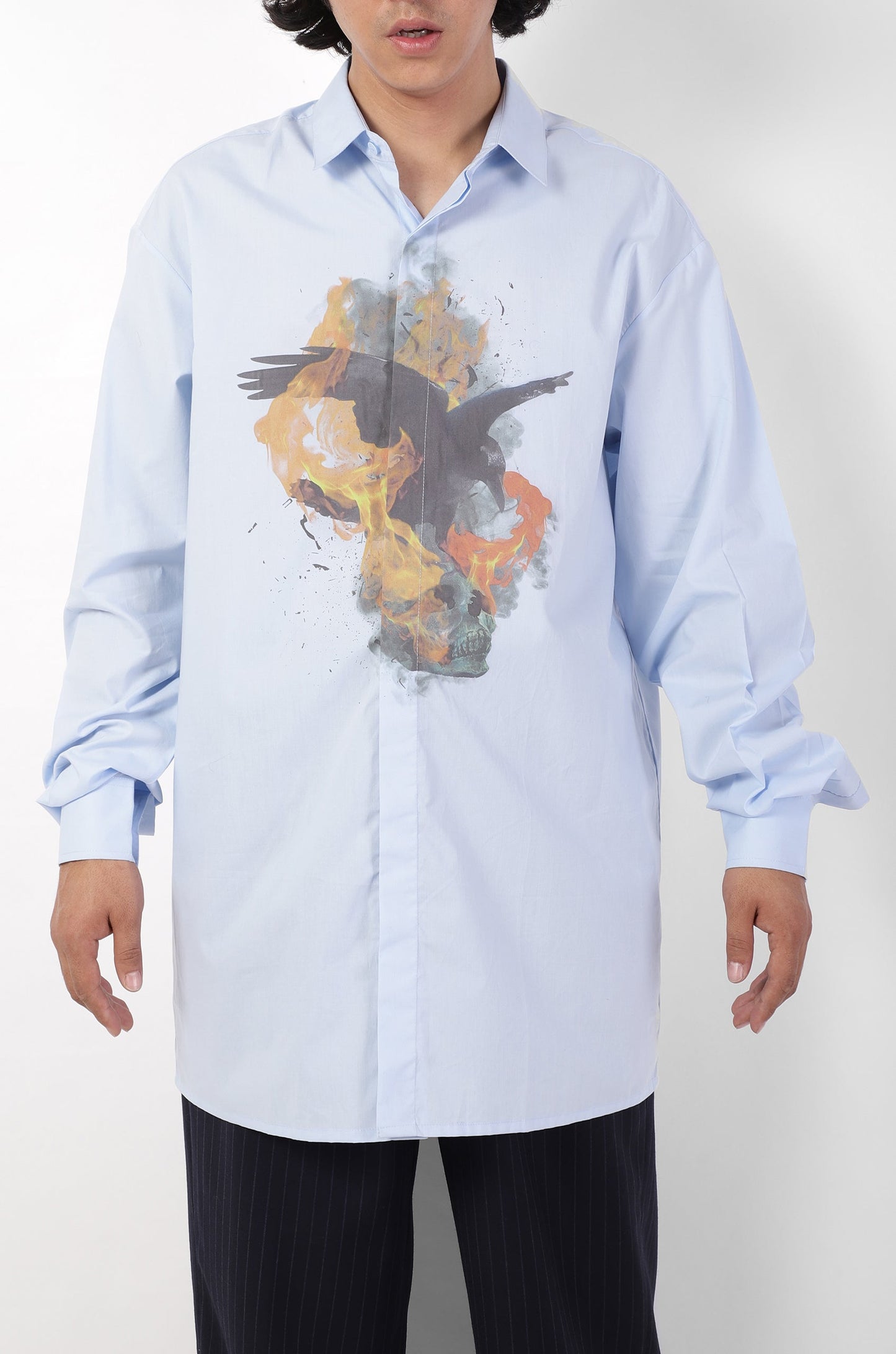 'Death' Print Shirt