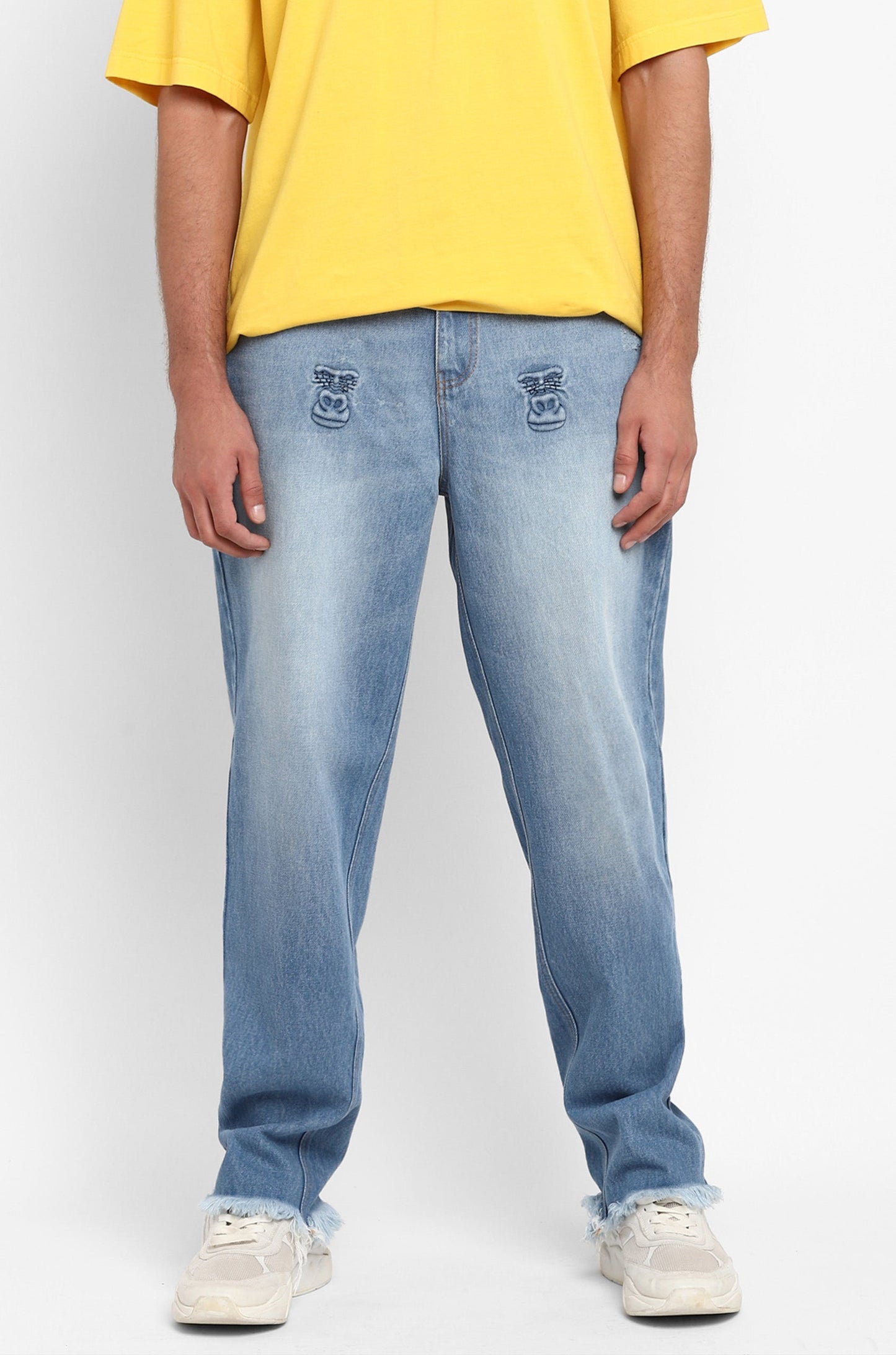 Huemn Evolution Gorilla Insignia Jeans (Light Wash)